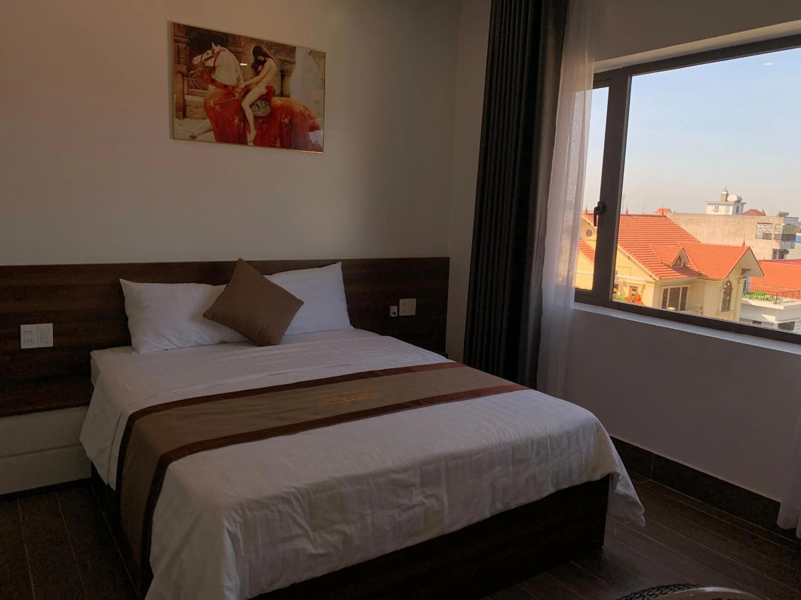 Bed in Win Win Hotel - Khách Sạn Hải Phòng