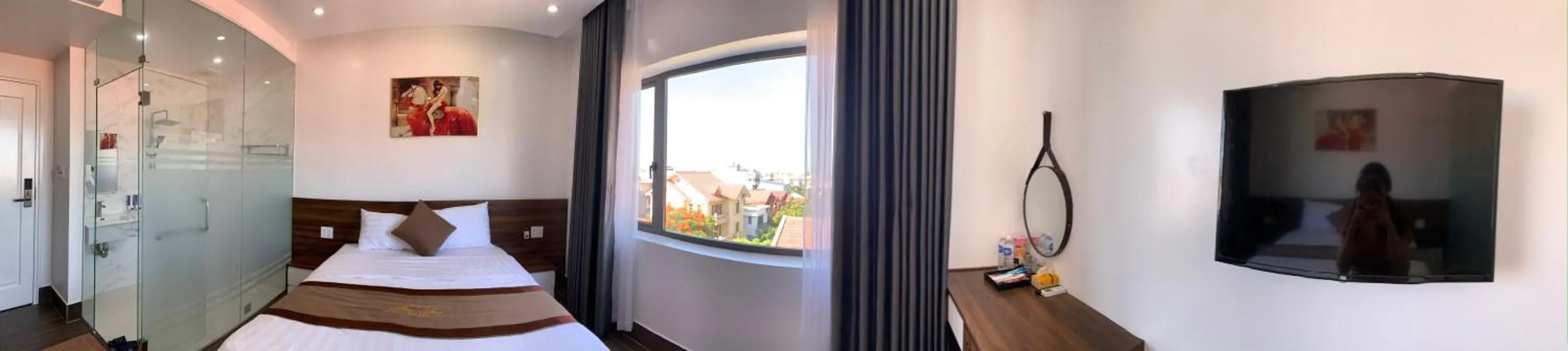 Bed in Win Win Hotel - Khách Sạn Hải Phòng