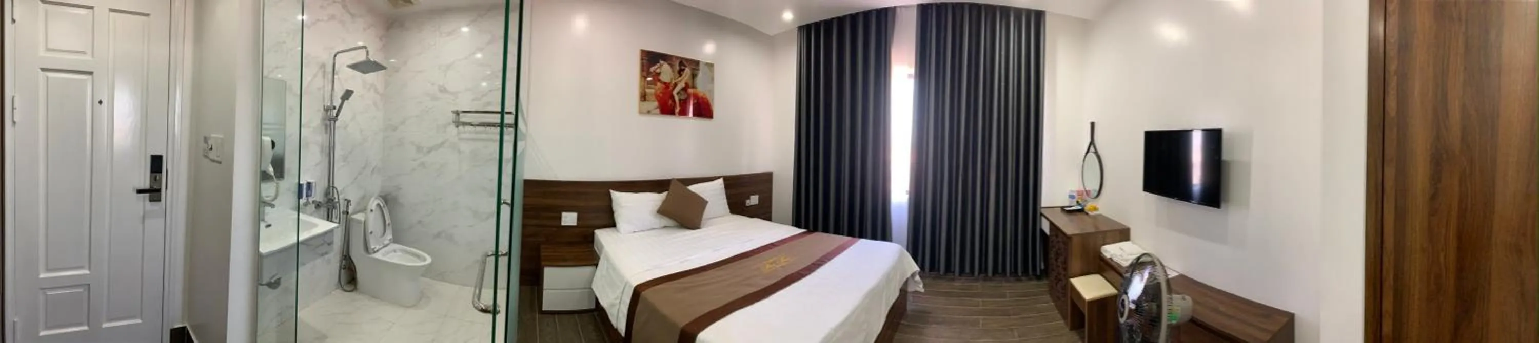 Bed in Win Win Hotel - Khách Sạn Hải Phòng
