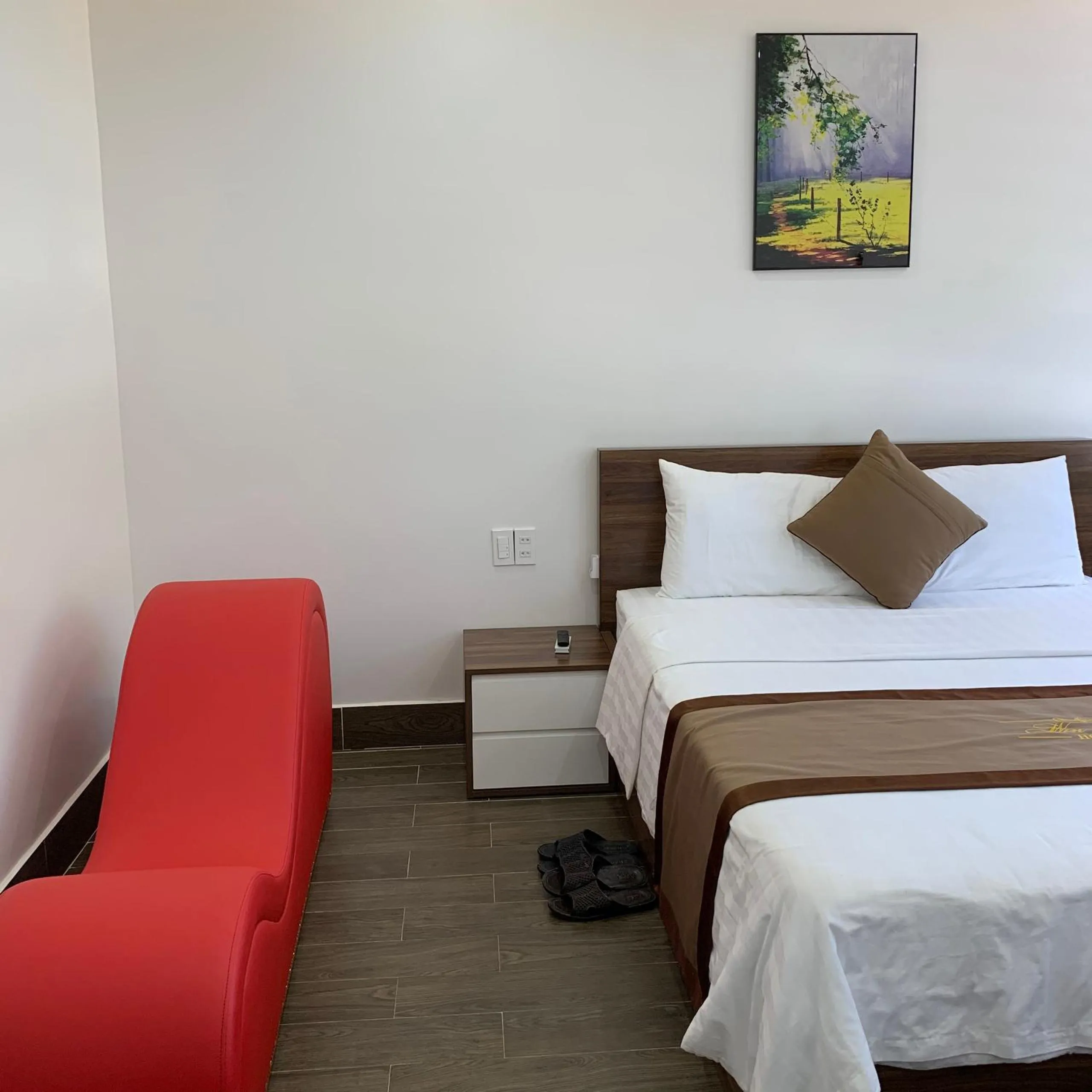 Bed in Win Win Hotel - Khách Sạn Hải Phòng