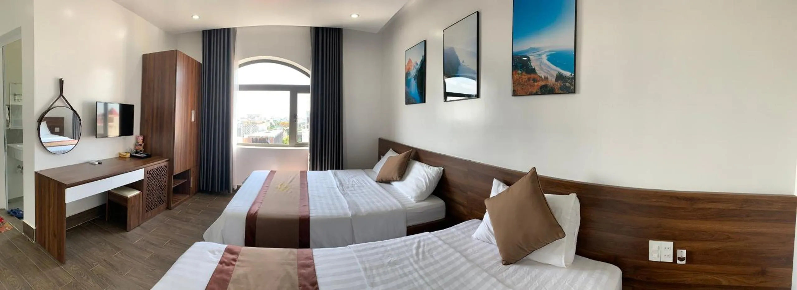 Bed in Win Win Hotel - Khách Sạn Hải Phòng