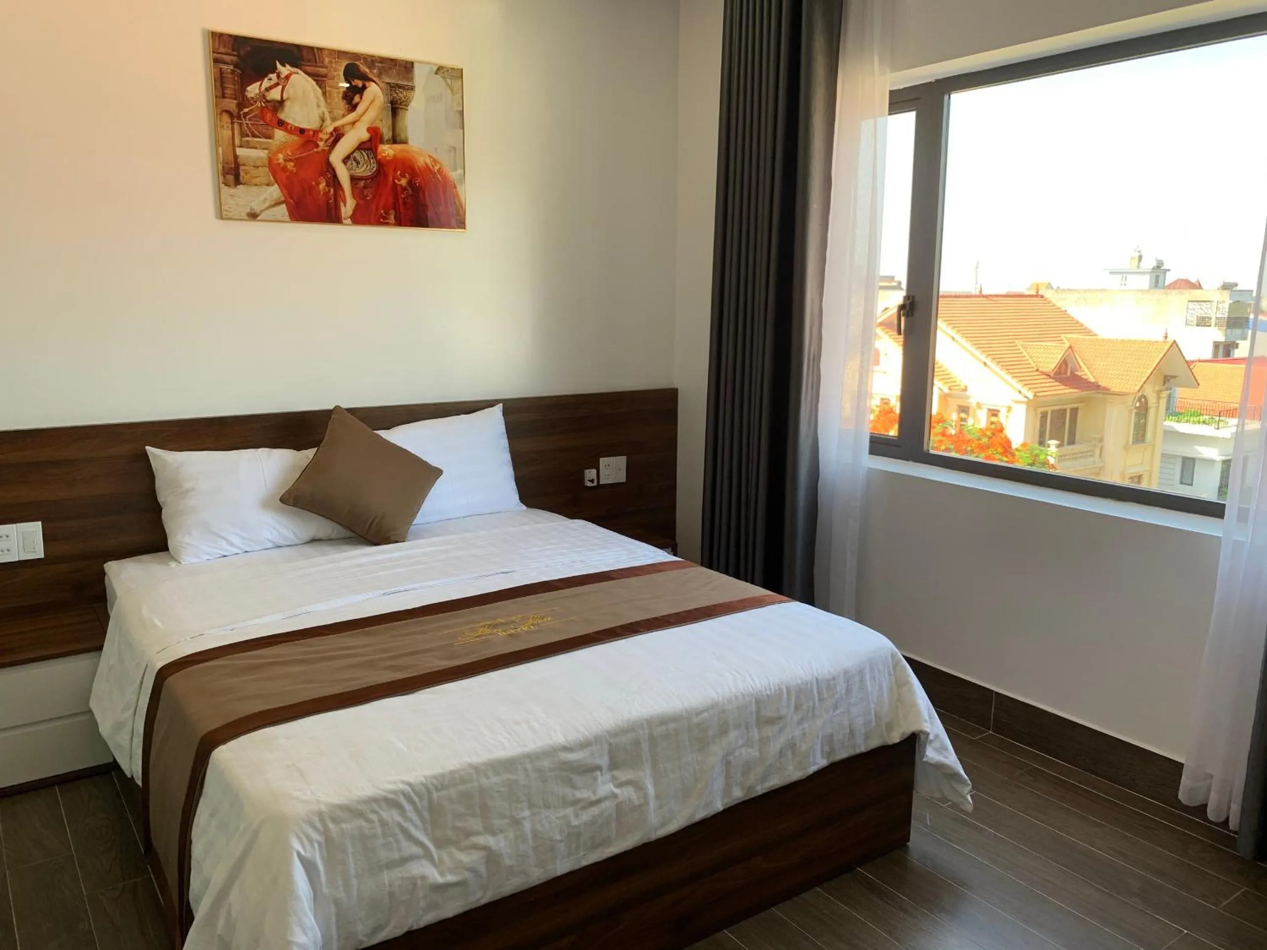Bed in Win Win Hotel - Khách Sạn Hải Phòng