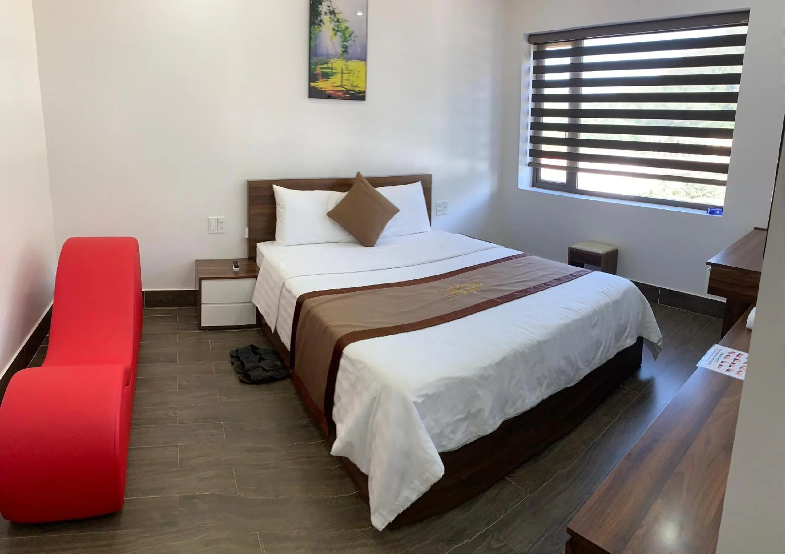 Bed in Win Win Hotel - Khách Sạn Hải Phòng