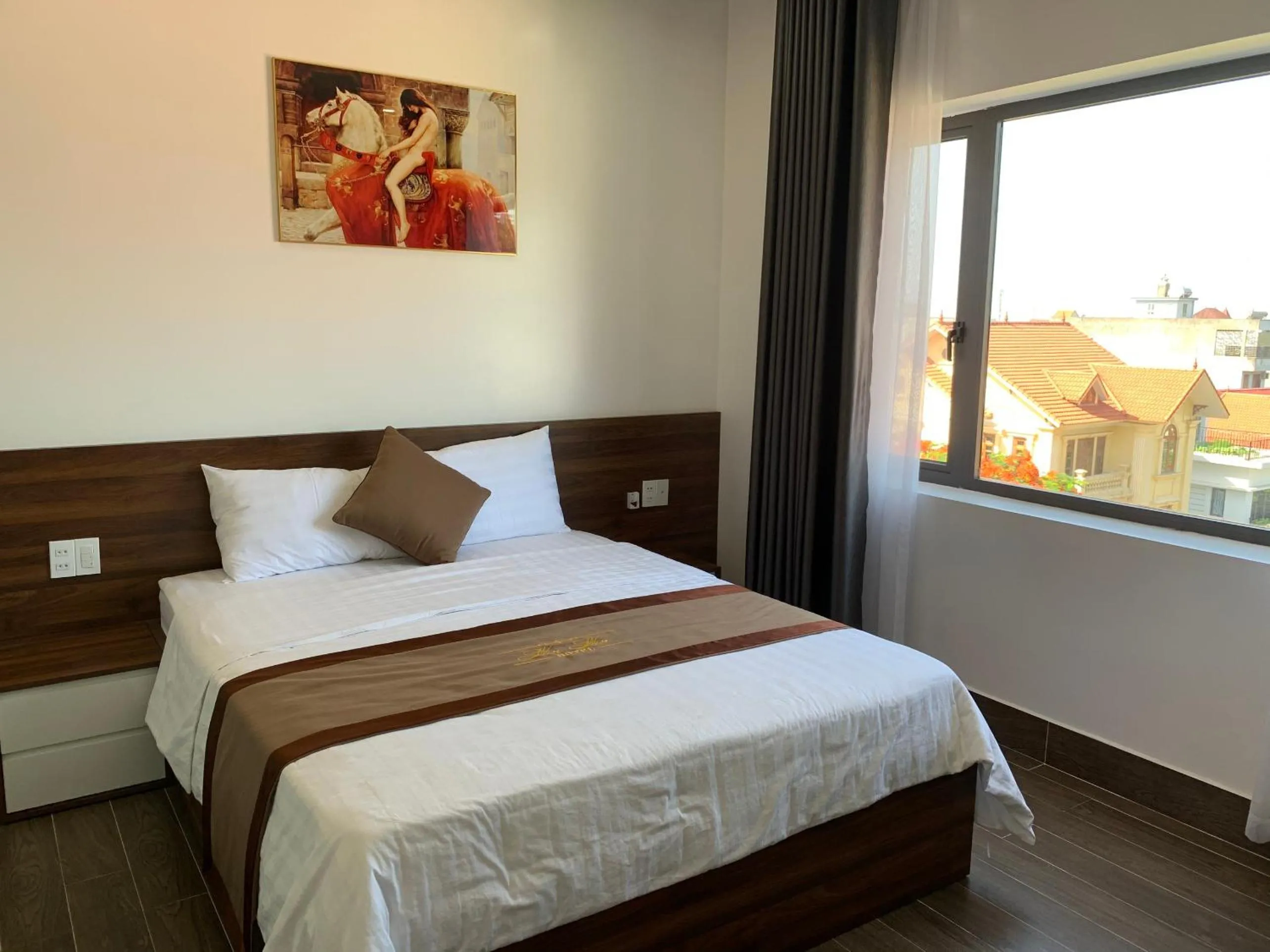 Bed in Win Win Hotel - Khách Sạn Hải Phòng