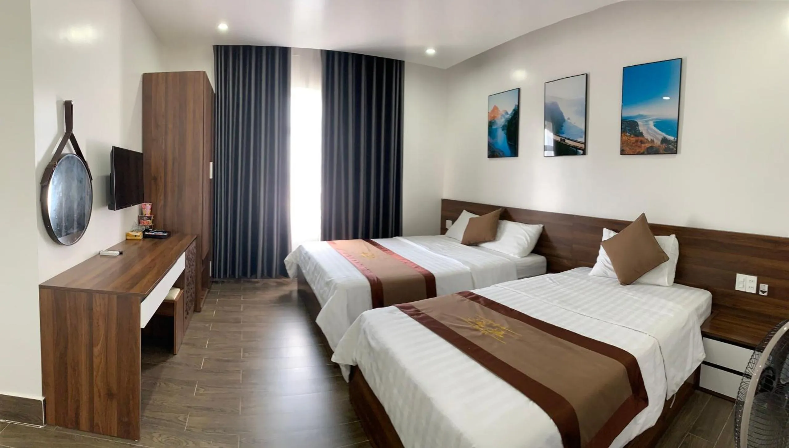 Bed in Win Win Hotel - Khách Sạn Hải Phòng