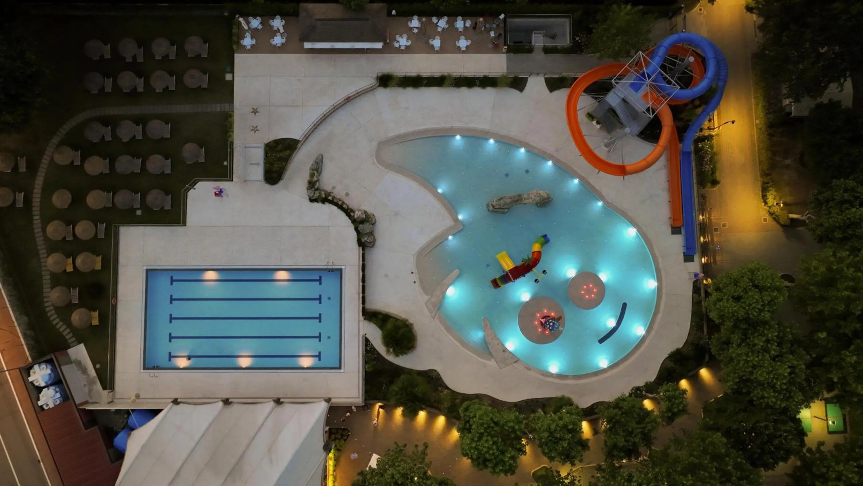 Aqua park in Residence Alice