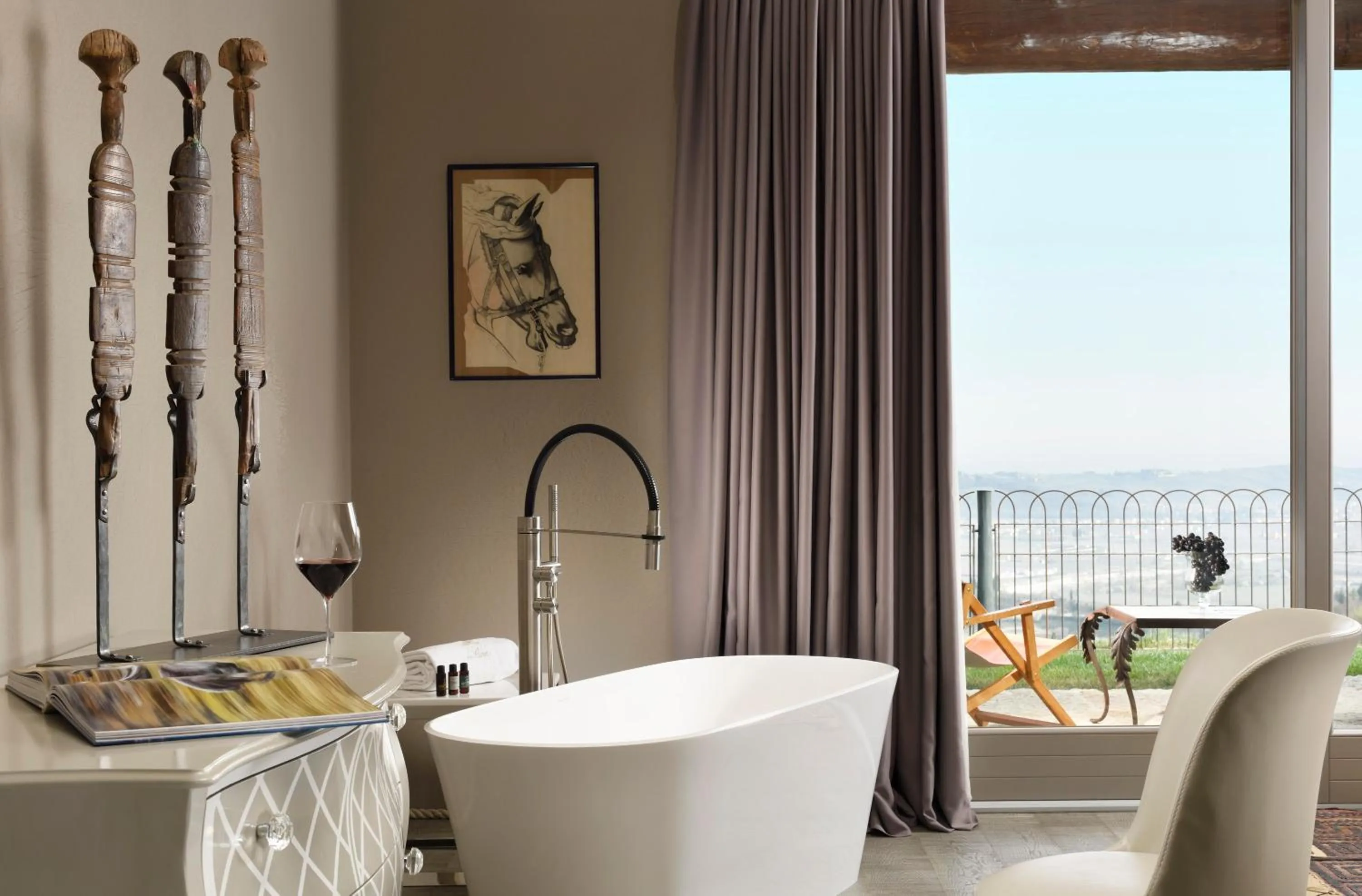 Balcony/Terrace in Tenuta Le Cave