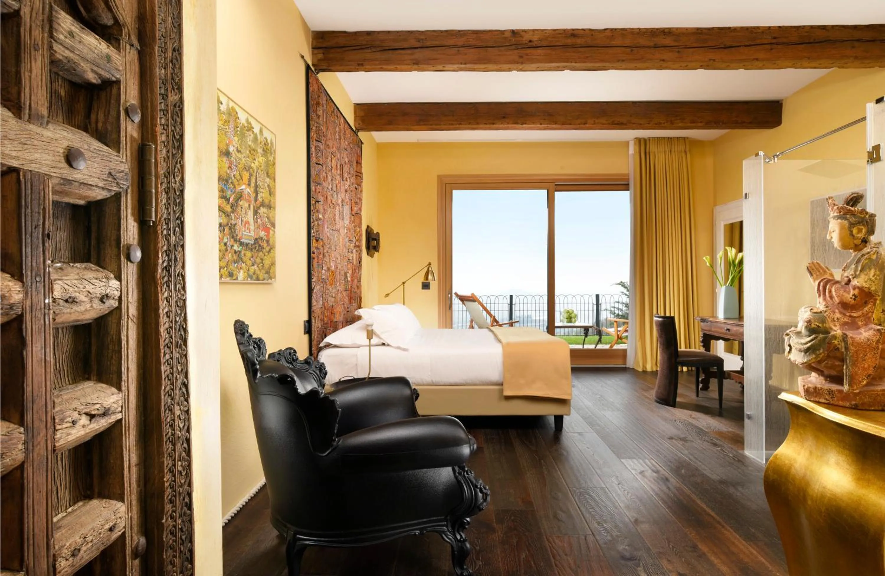 Photo of the whole room, Bed in Tenuta Le Cave