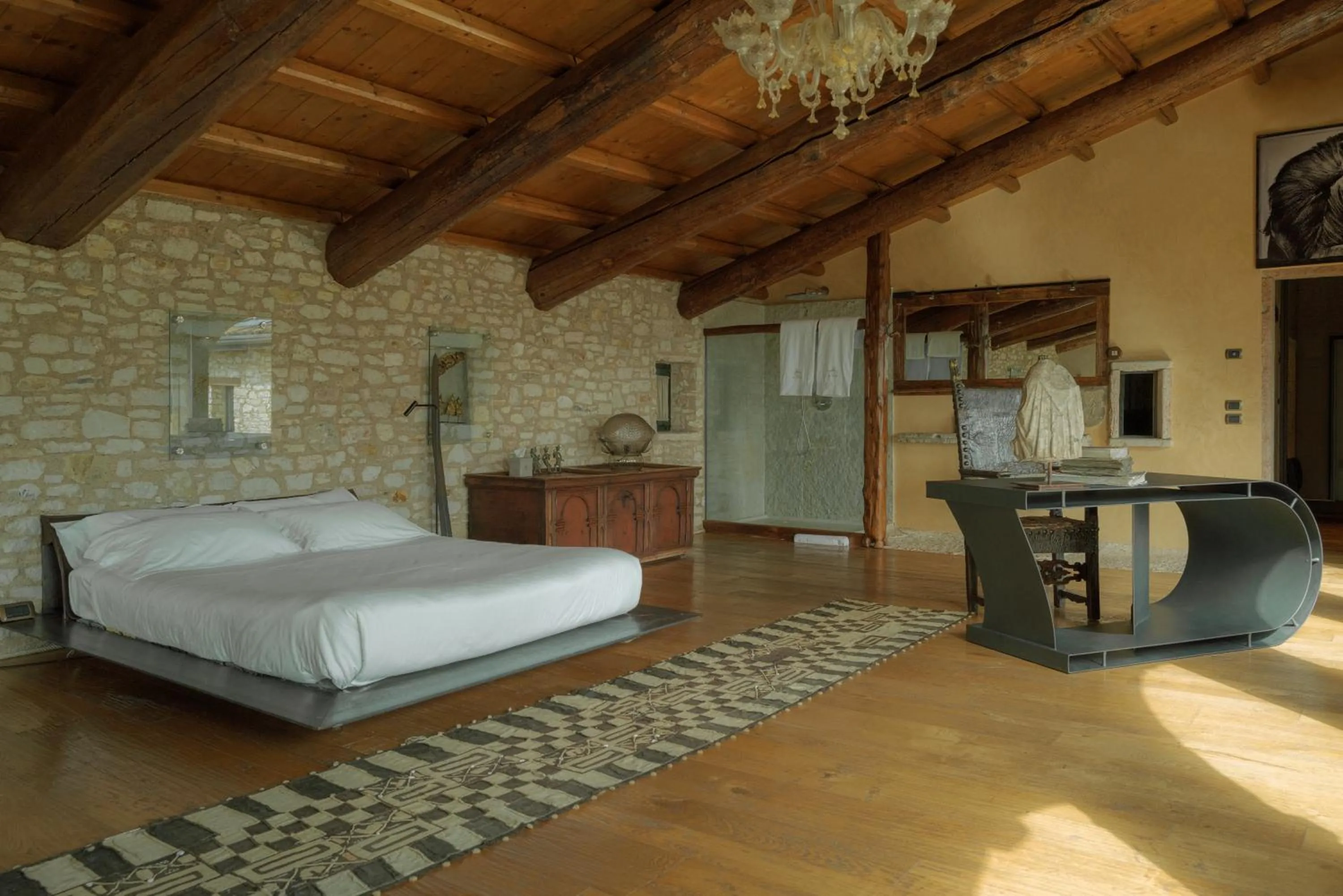 Bed in Tenuta Le Cave