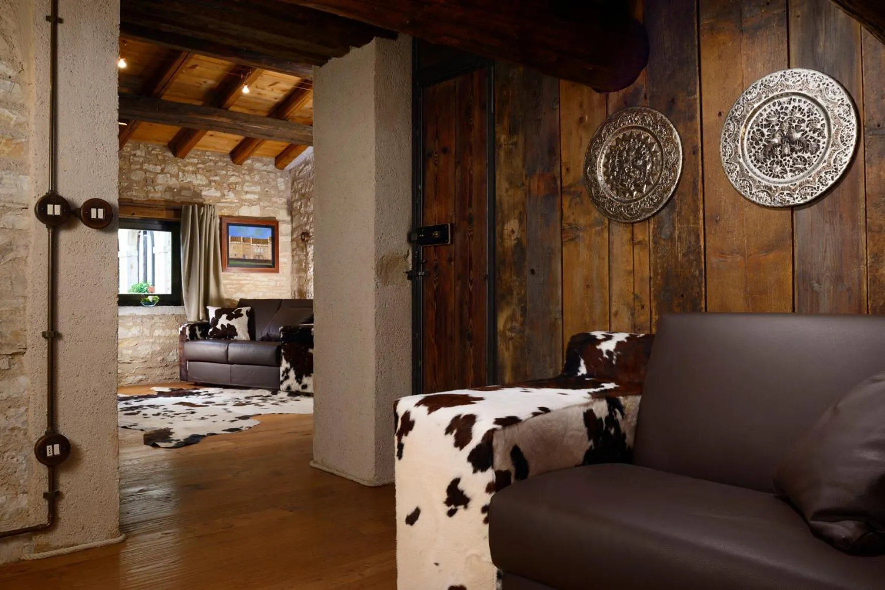 Living room in Tenuta Le Cave