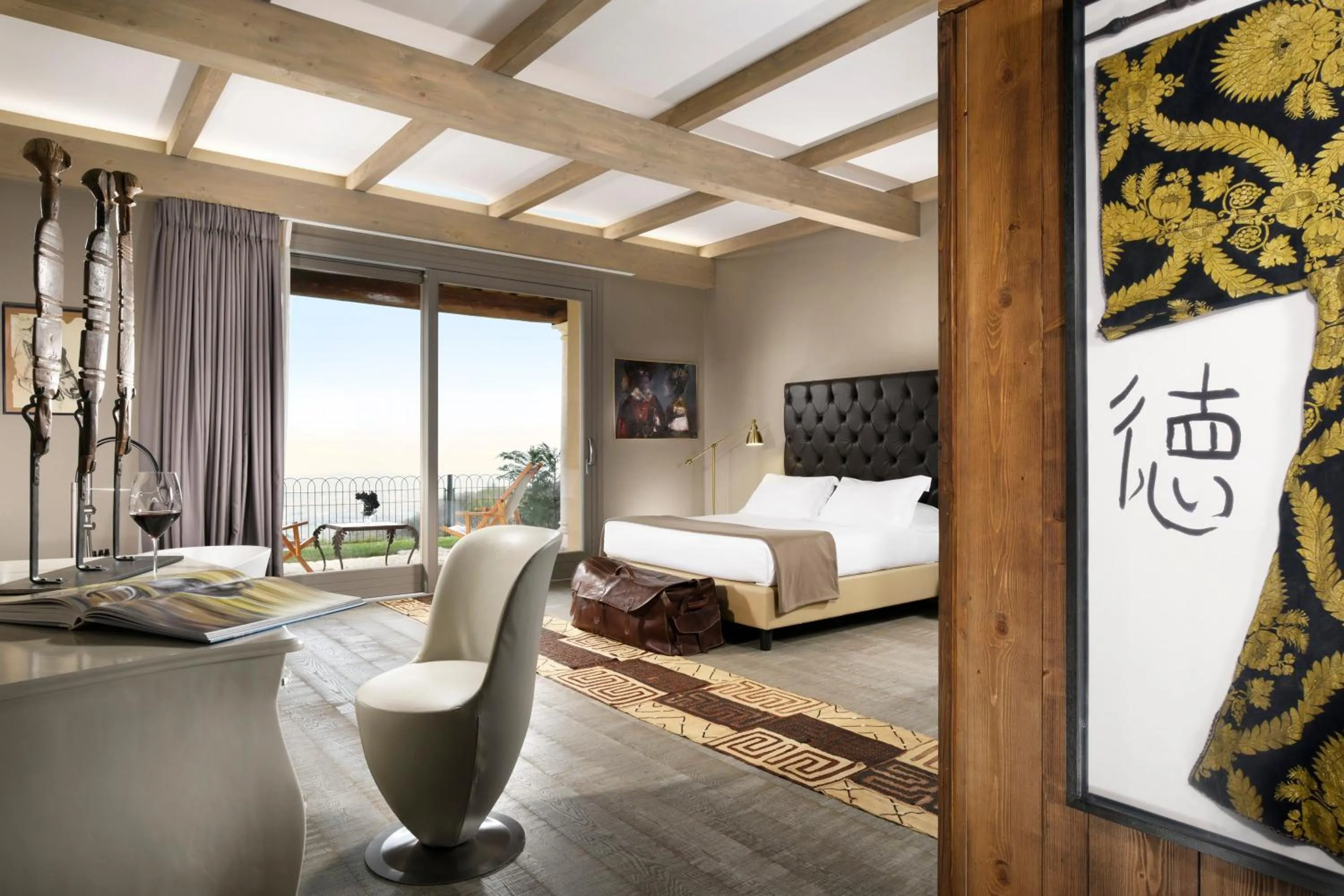 Photo of the whole room, Bed in Tenuta Le Cave