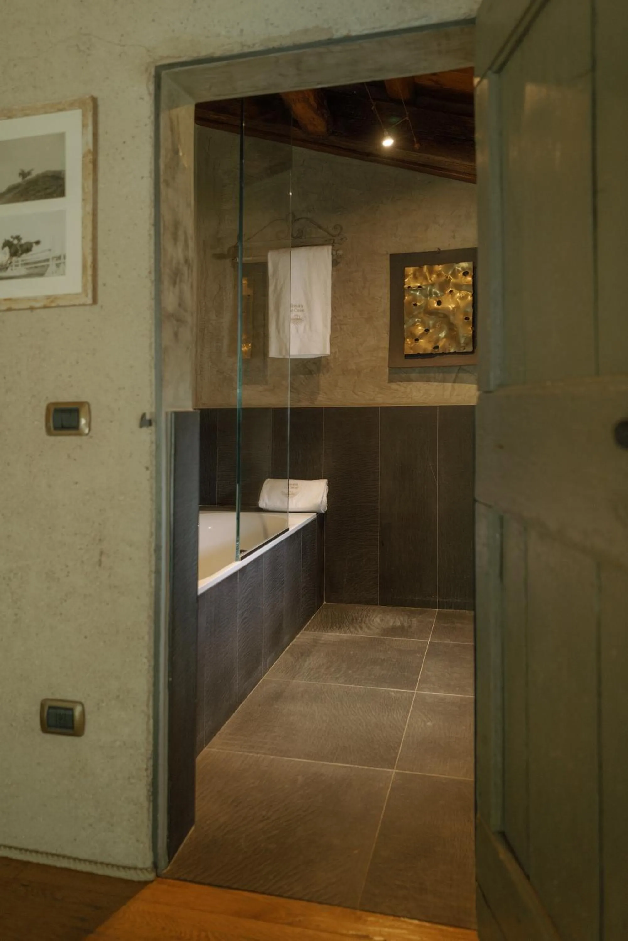 Shower in Tenuta Le Cave