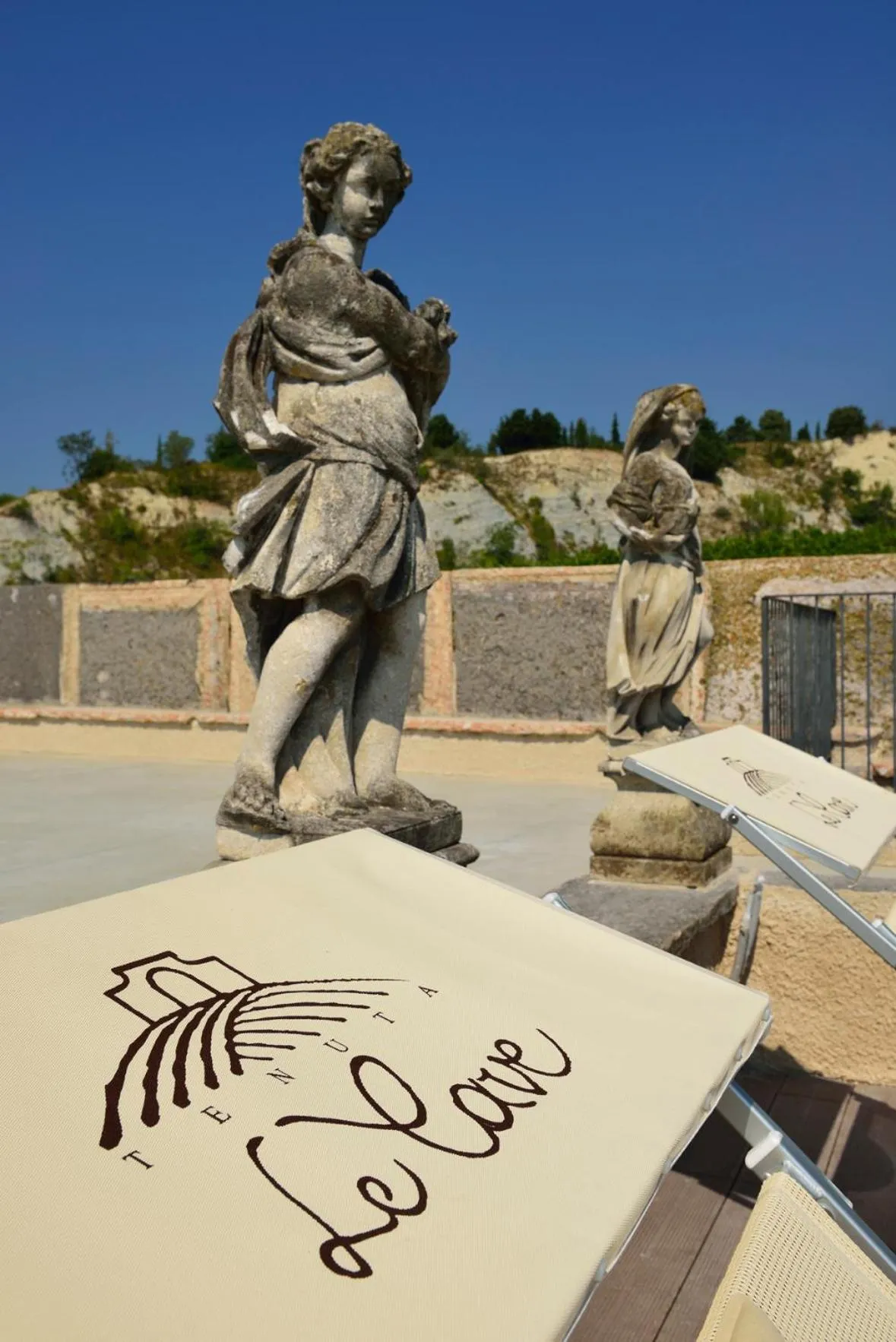 Swimming pool in Tenuta Le Cave