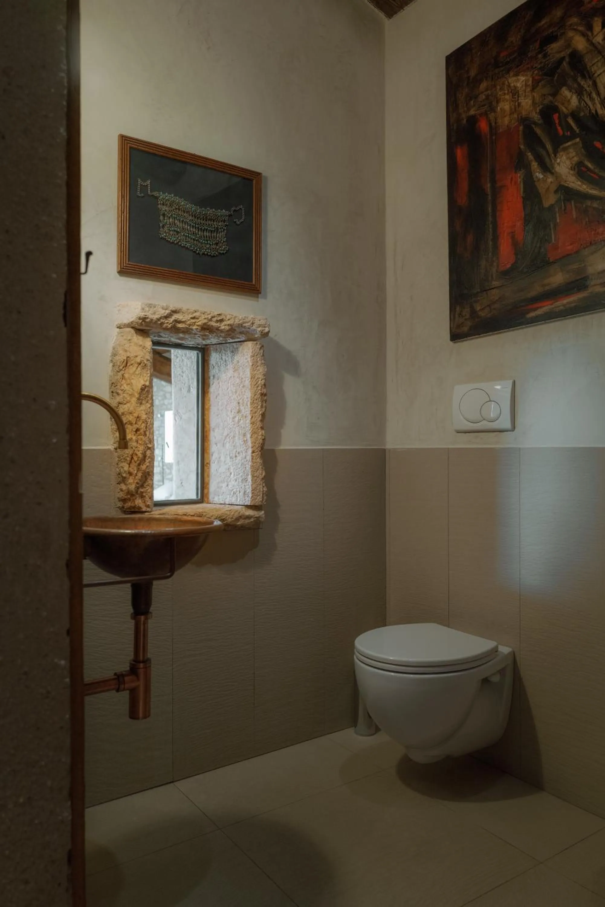 Toilet in Tenuta Le Cave