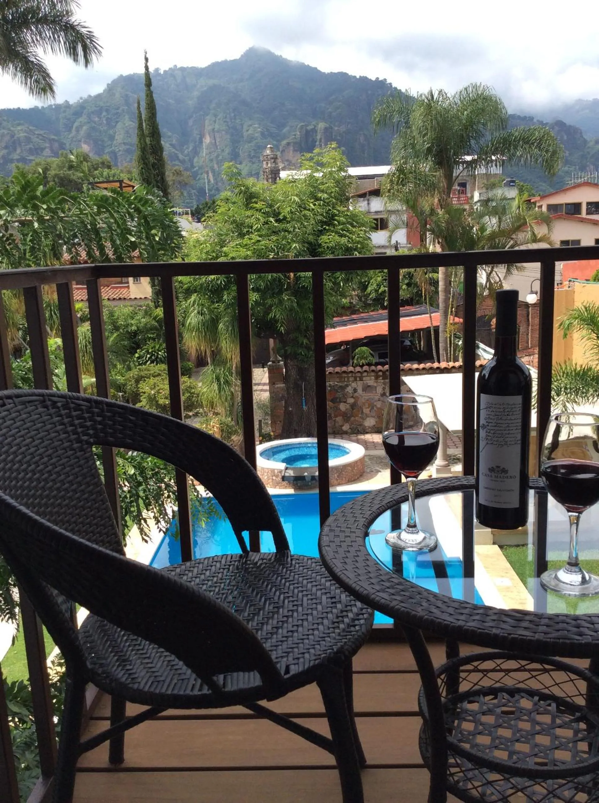 Balcony/Terrace in Hotel Concierge Flor y Canto