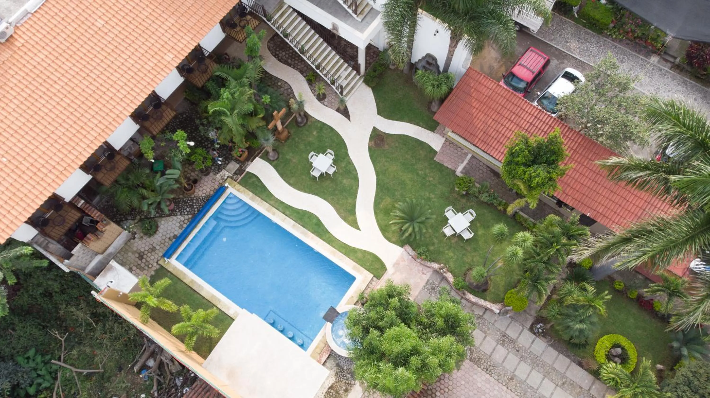 Patio in Hotel Concierge Flor y Canto