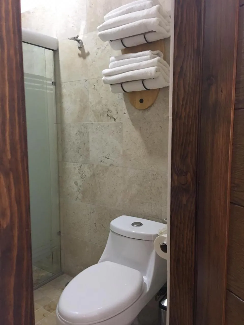 Toilet in Hotel Concierge Flor y Canto