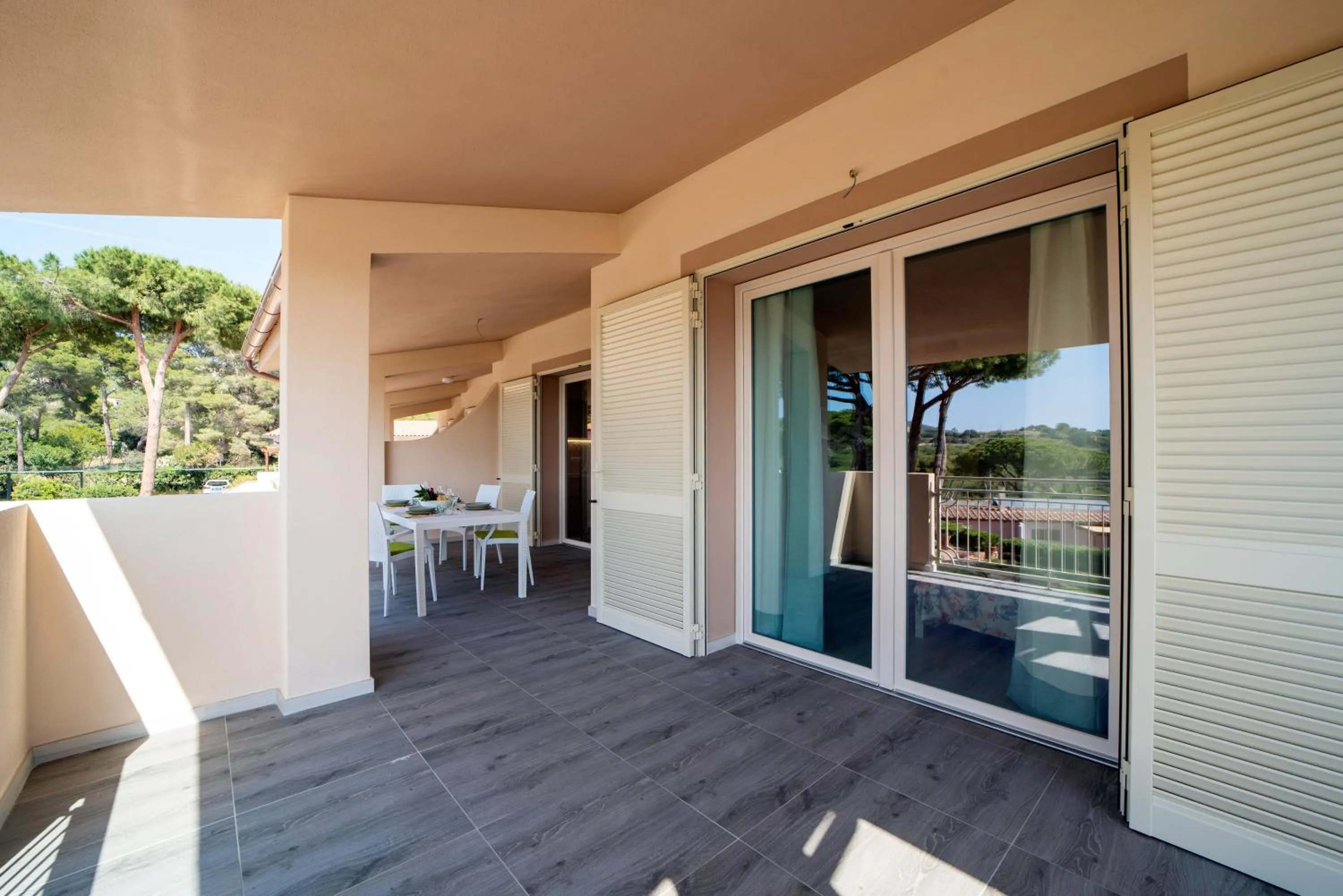 Balcony/Terrace in Residence Le Grazie Est