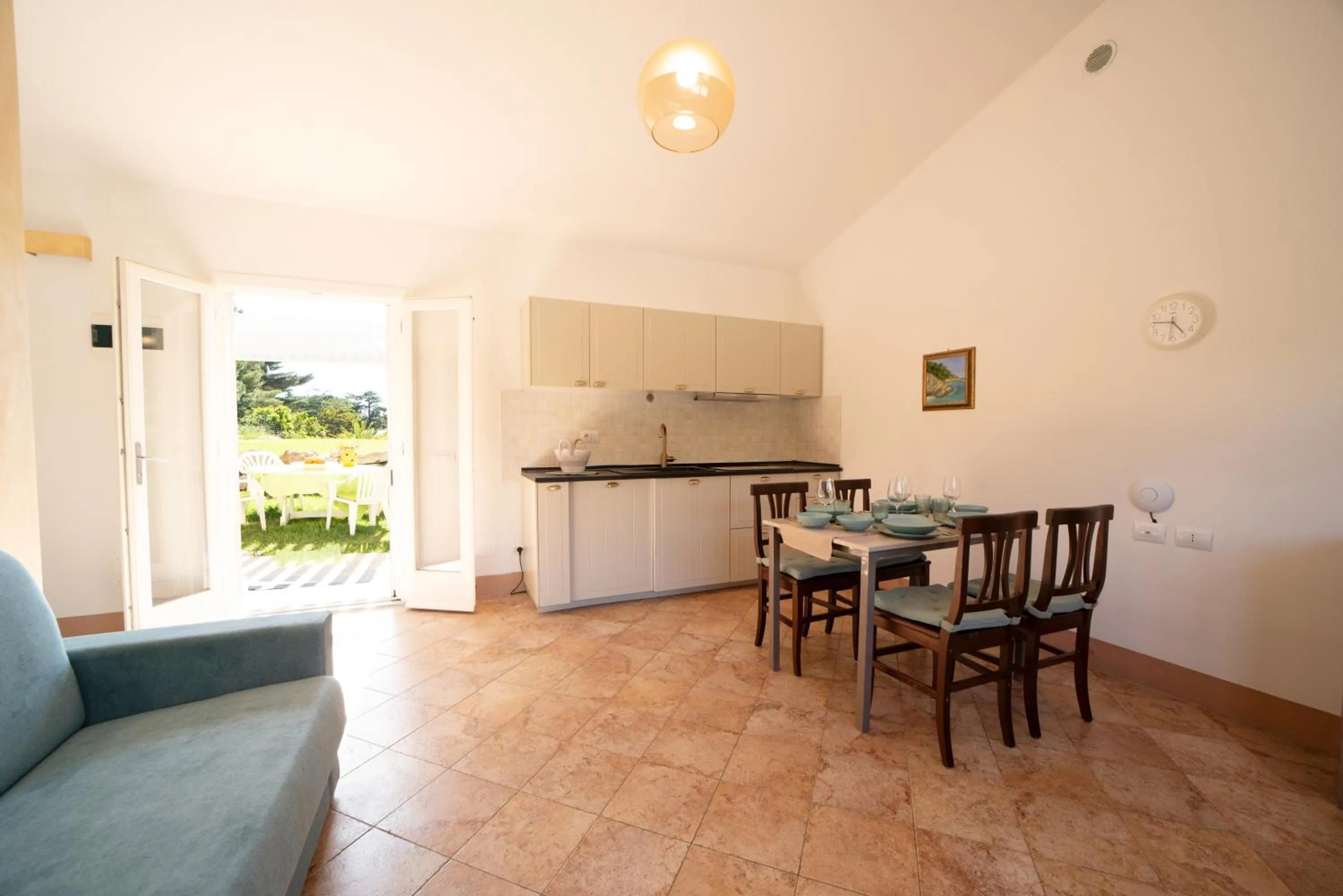 Kitchen or kitchenette in Residence Le Grazie Est