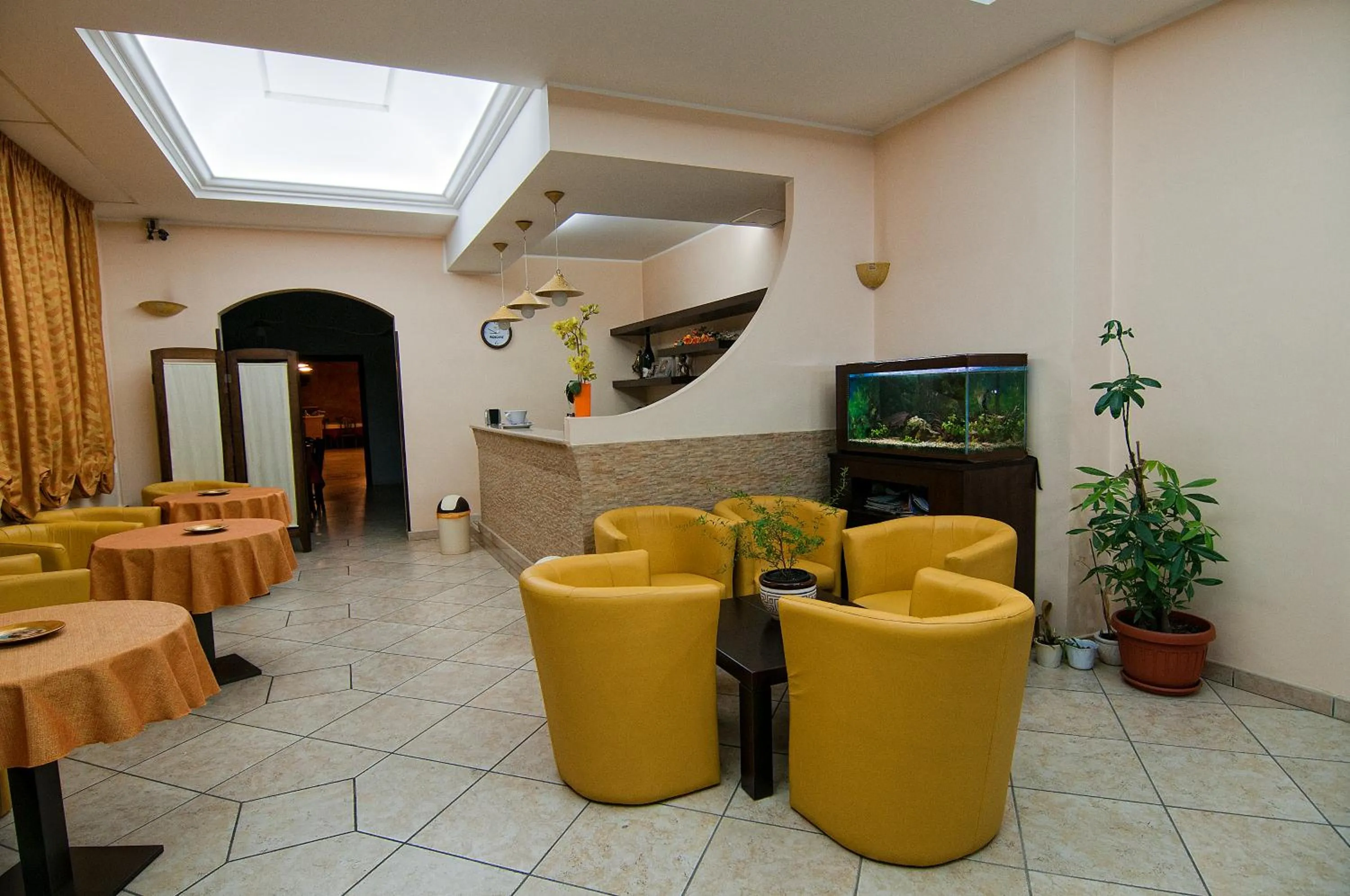 Lounge or bar in La Tana del Lupo