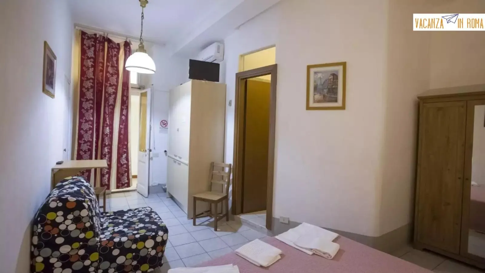 Bathroom, Bed in Al Pantheon Con Thomas Mann