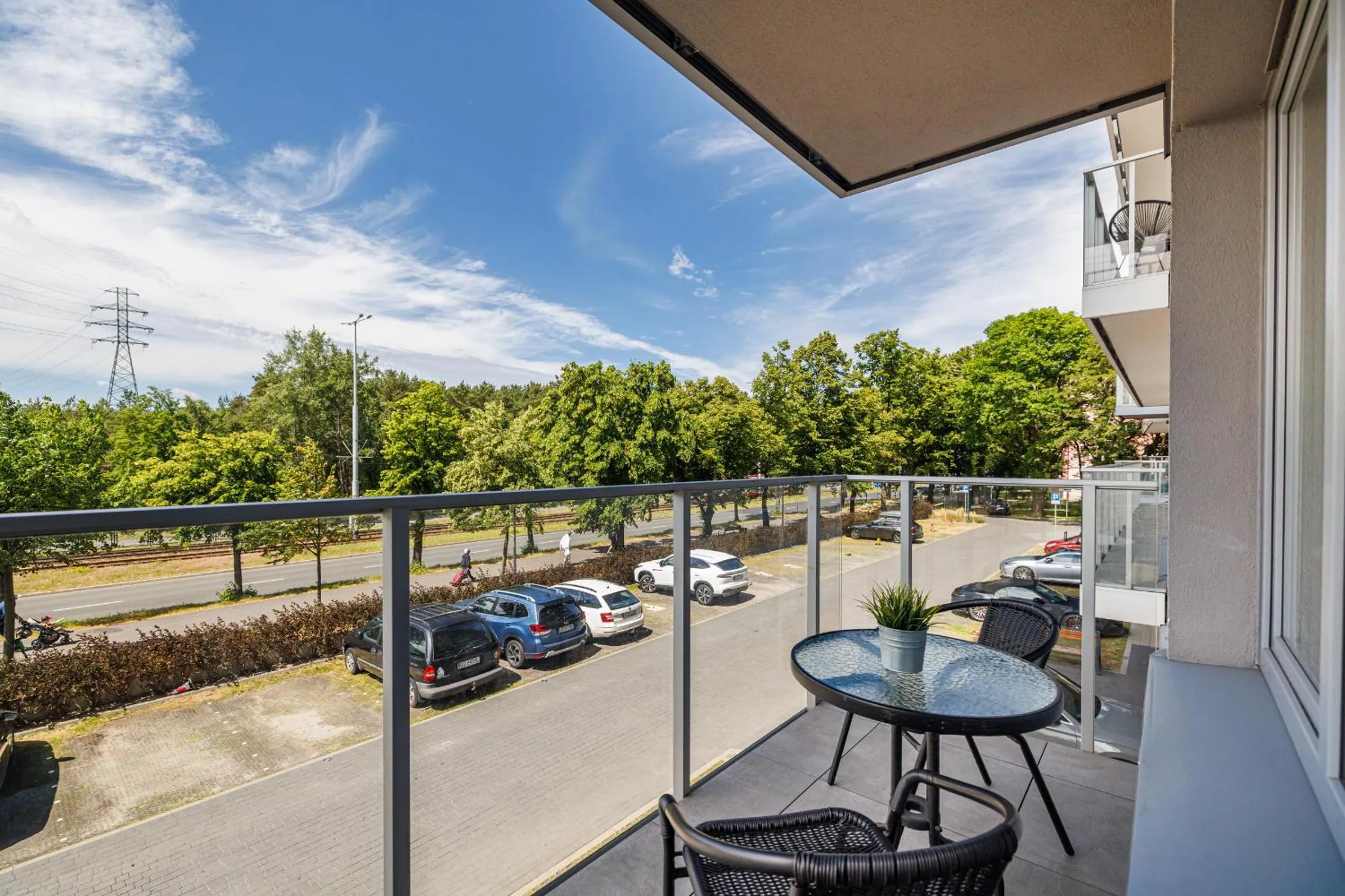 Balcony/Terrace in Symphony Baltica Towers Apartamenty