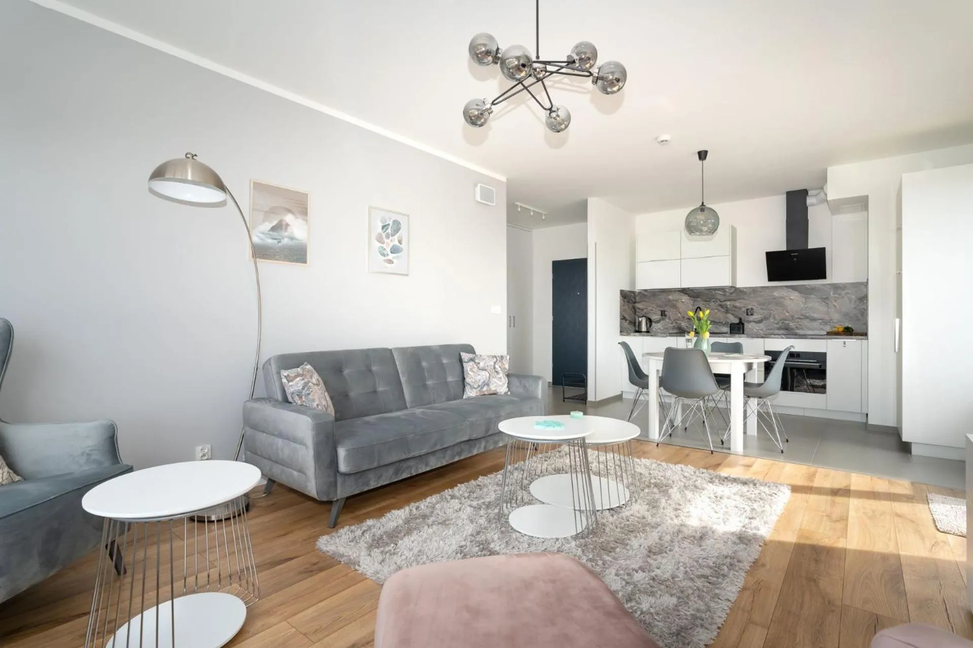 Living room in Symphony Baltica Towers Apartamenty