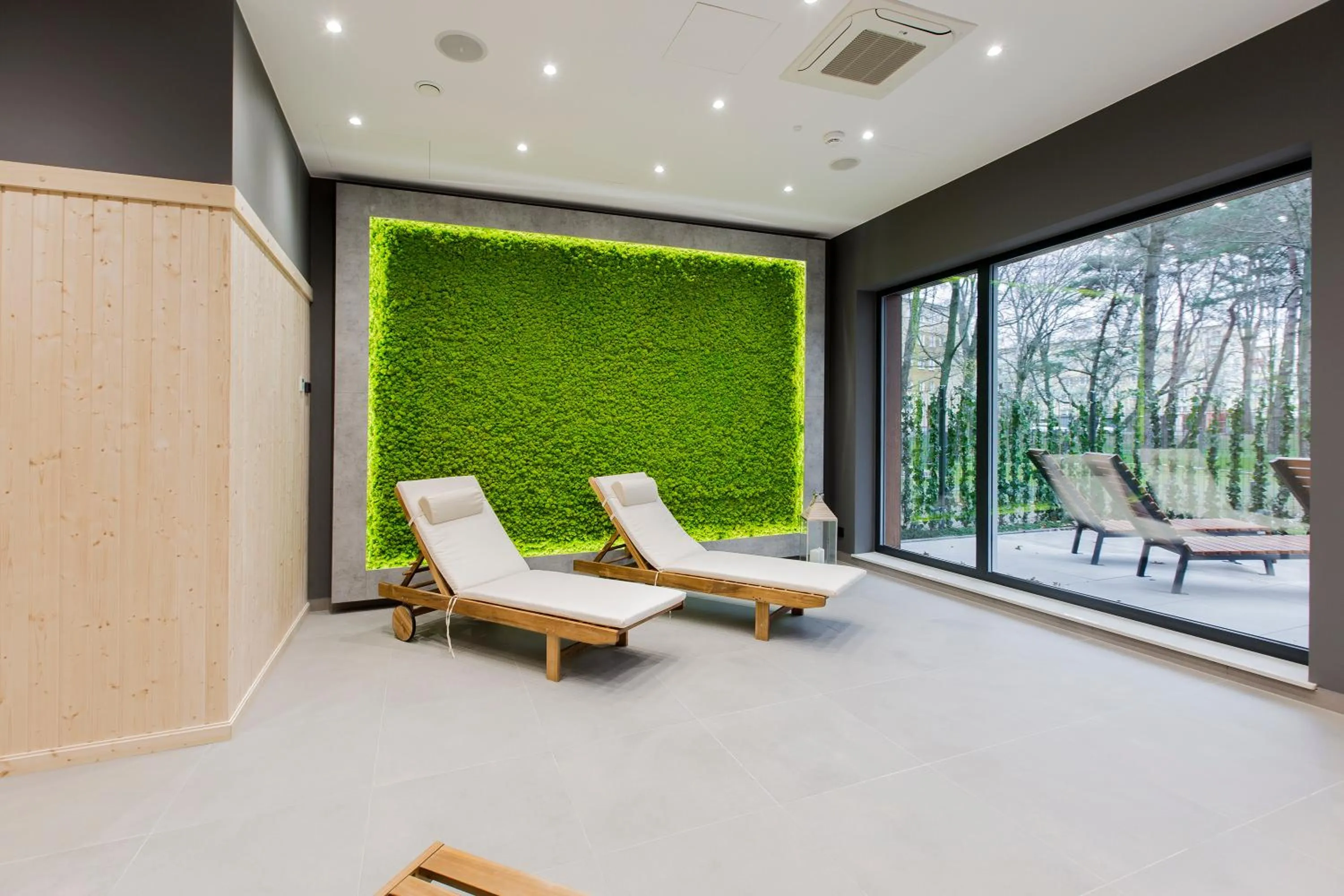 Sauna in Symphony Baltica Towers Apartamenty