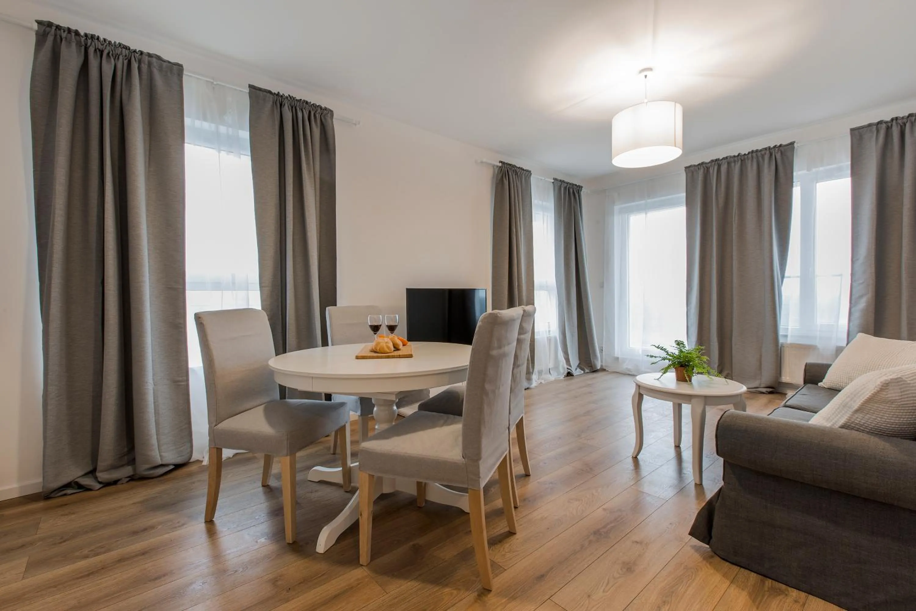 Living room in Symphony Baltica Towers Apartamenty