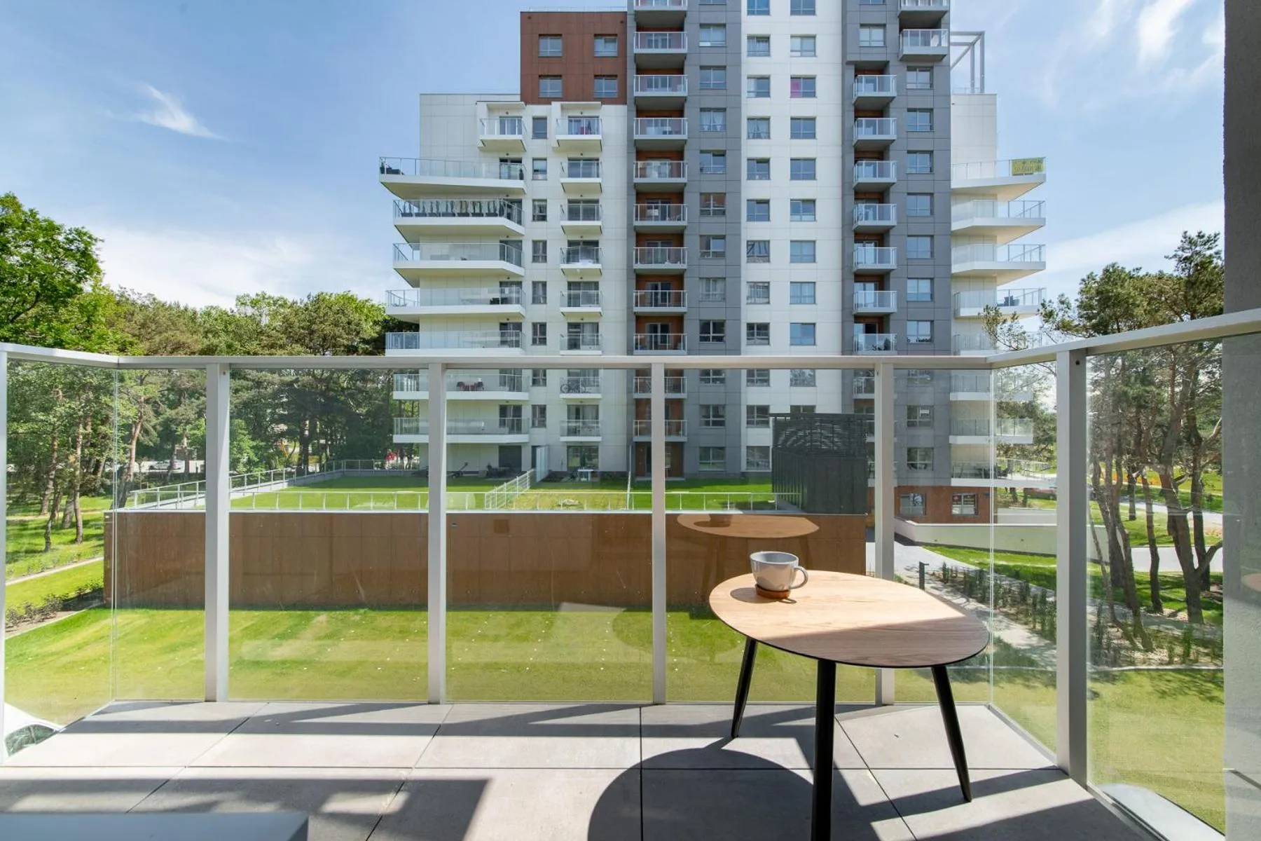 Balcony/Terrace in Symphony Baltica Towers Apartamenty