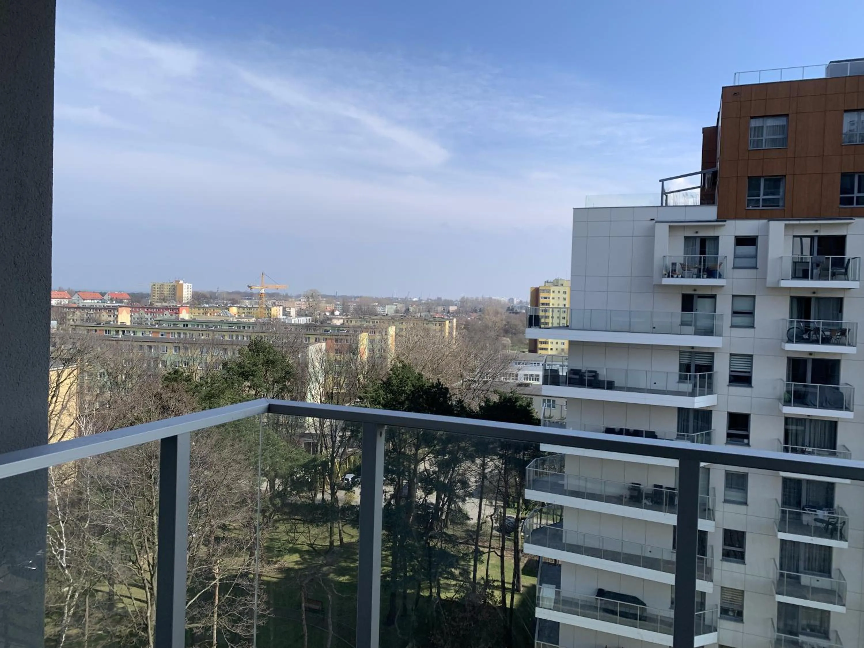 Balcony/Terrace in Symphony Baltica Towers Apartamenty