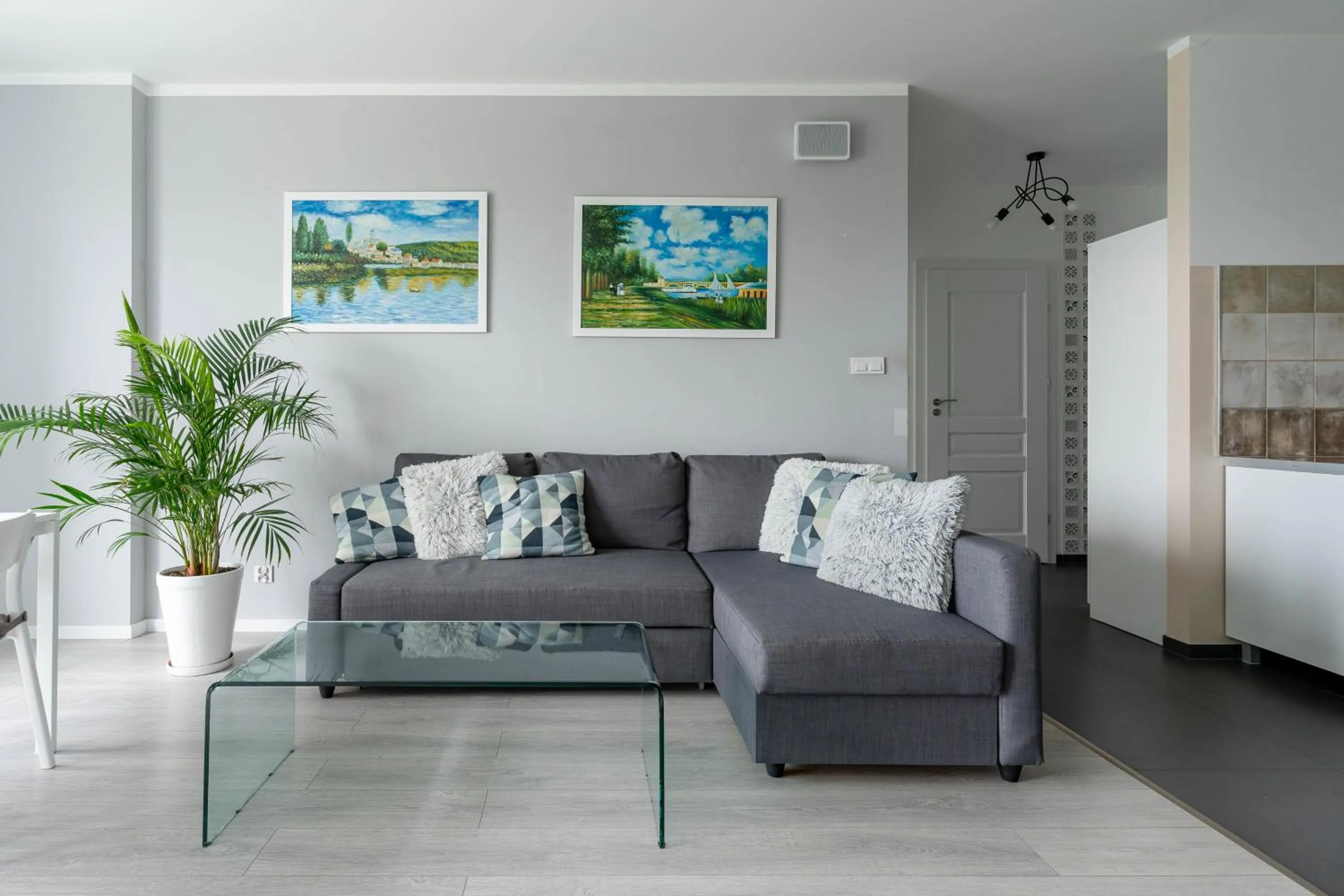 Living room in Symphony Baltica Towers Apartamenty