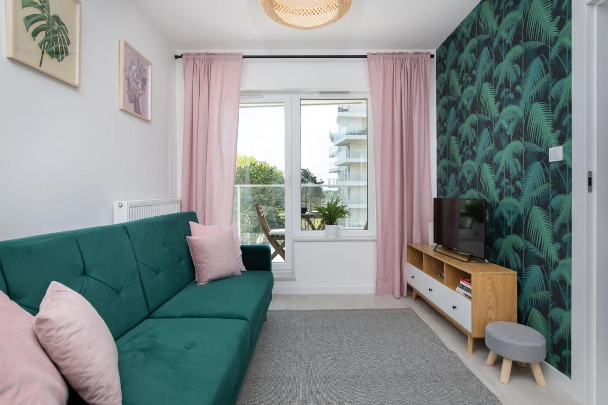 Living room in Symphony Baltica Towers Apartamenty