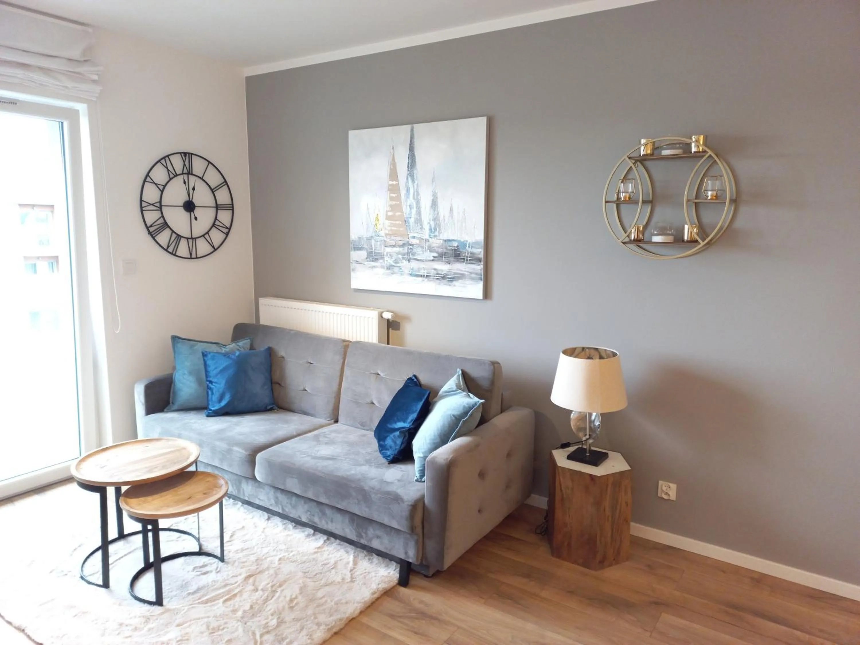 Living room in Symphony Baltica Towers Apartamenty