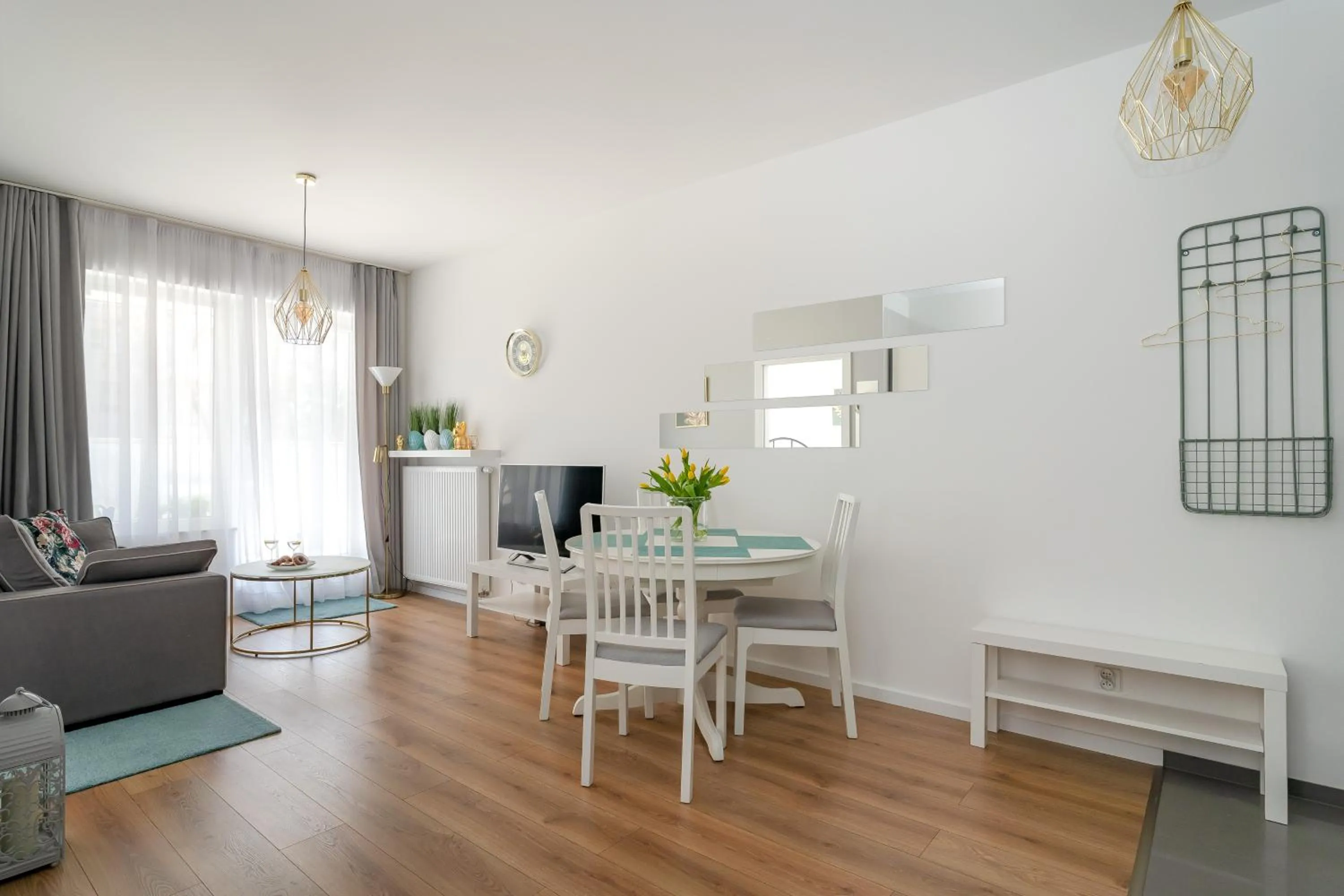 Living room in Symphony Baltica Towers Apartamenty