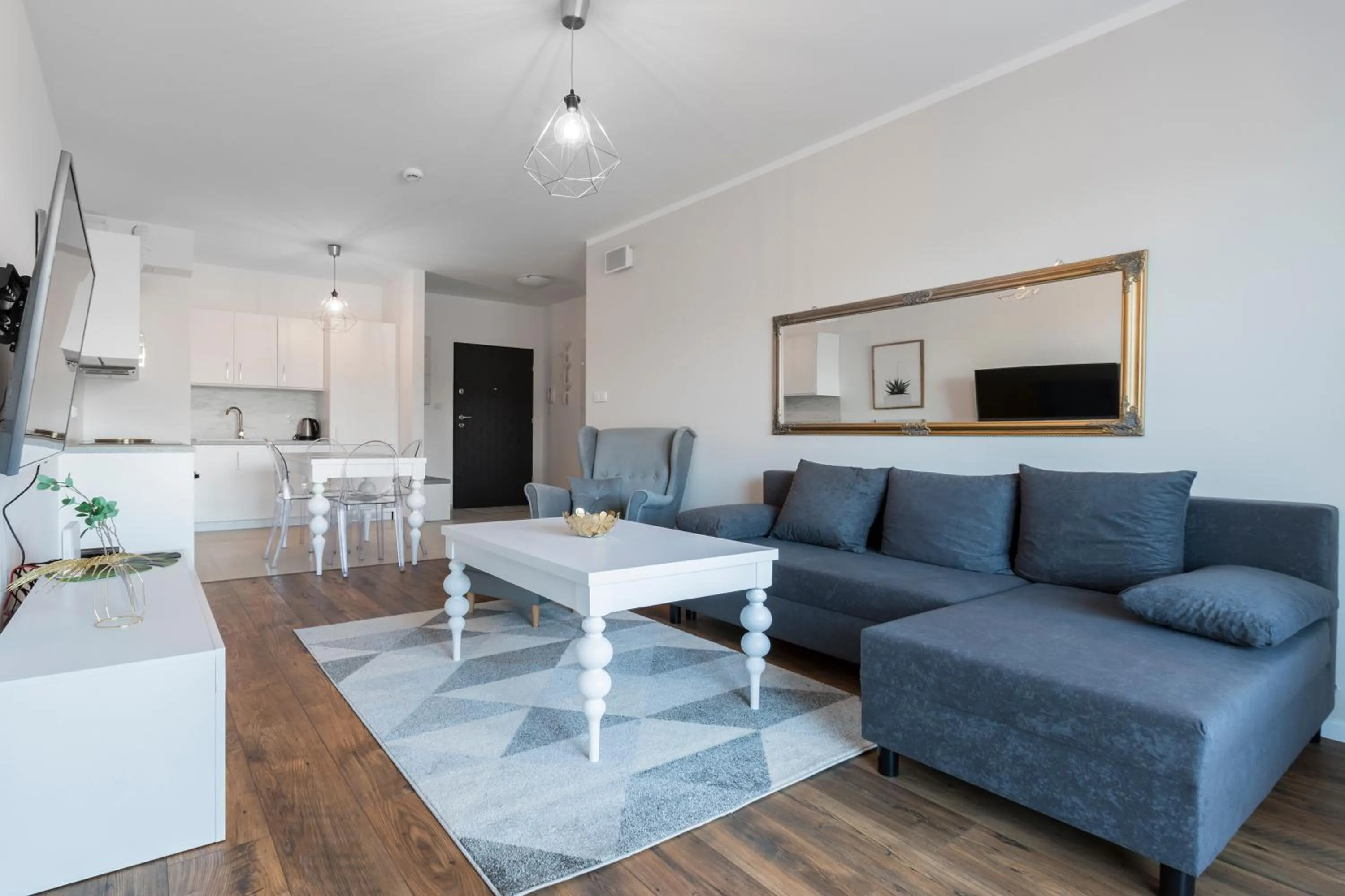 Living room in Symphony Baltica Towers Apartamenty