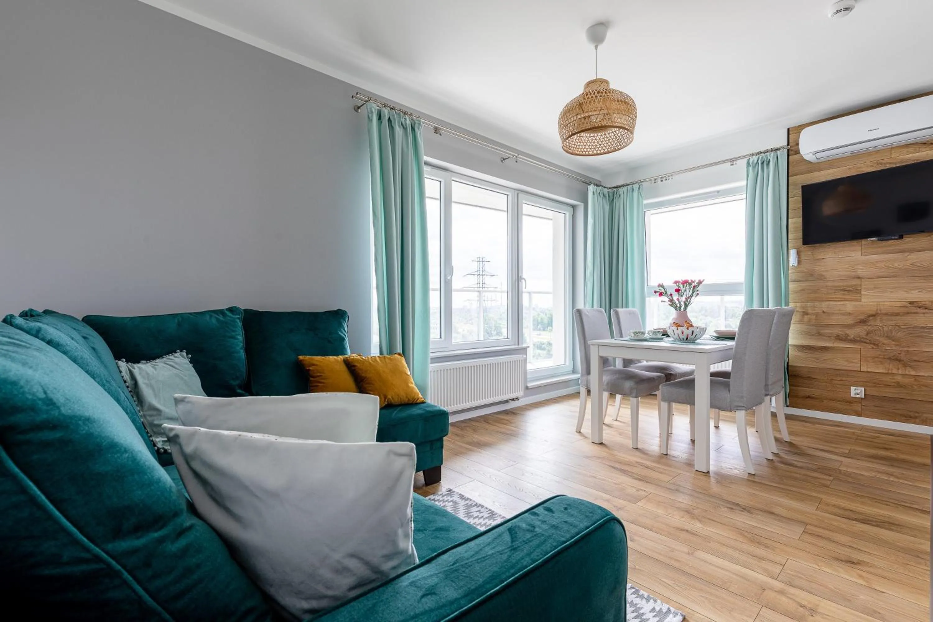 Living room in Symphony Baltica Towers Apartamenty