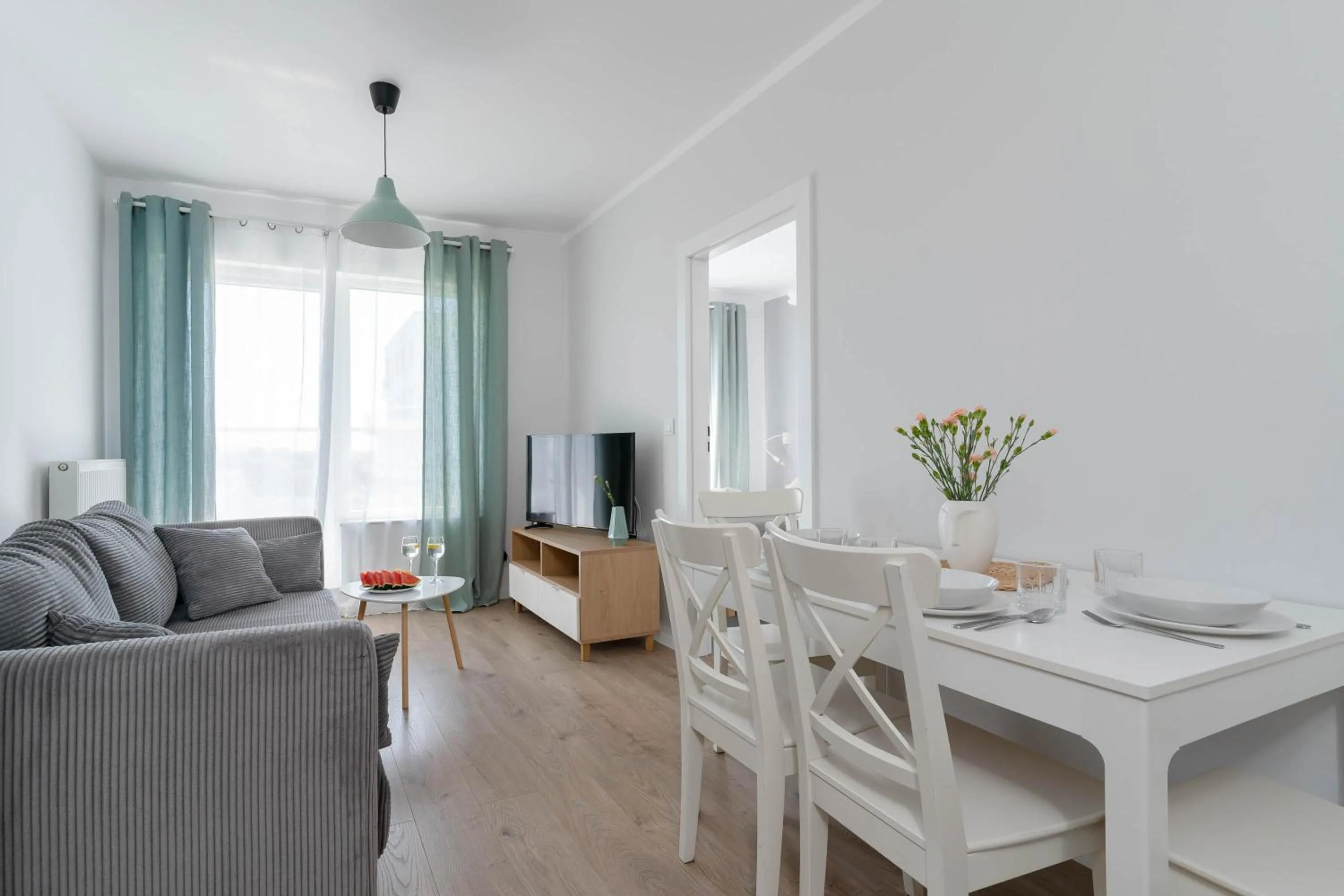 Living room in Symphony Baltica Towers Apartamenty