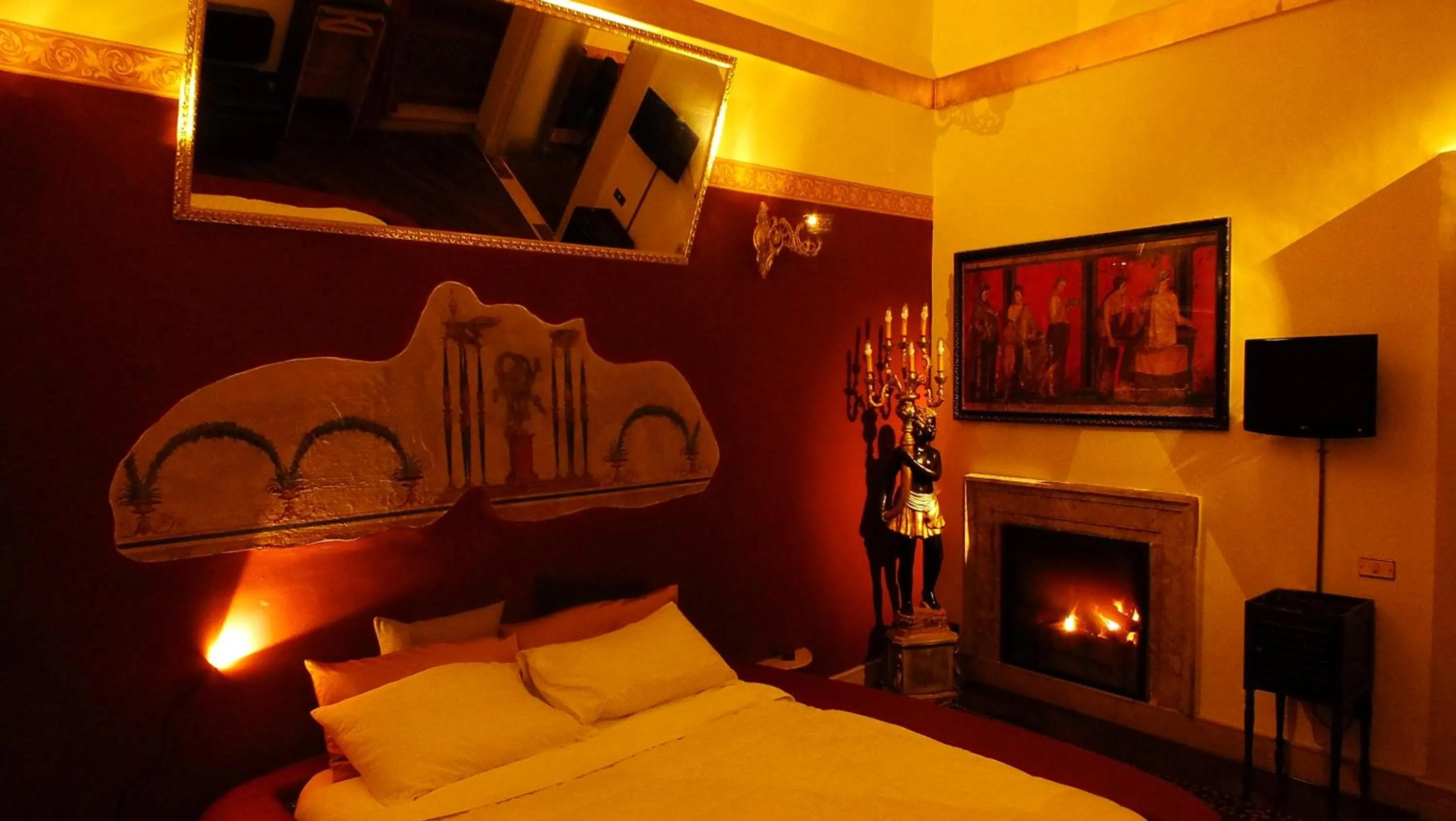 Bedroom, Bed in Residenze Gregoriane - Residenza d'Epoca