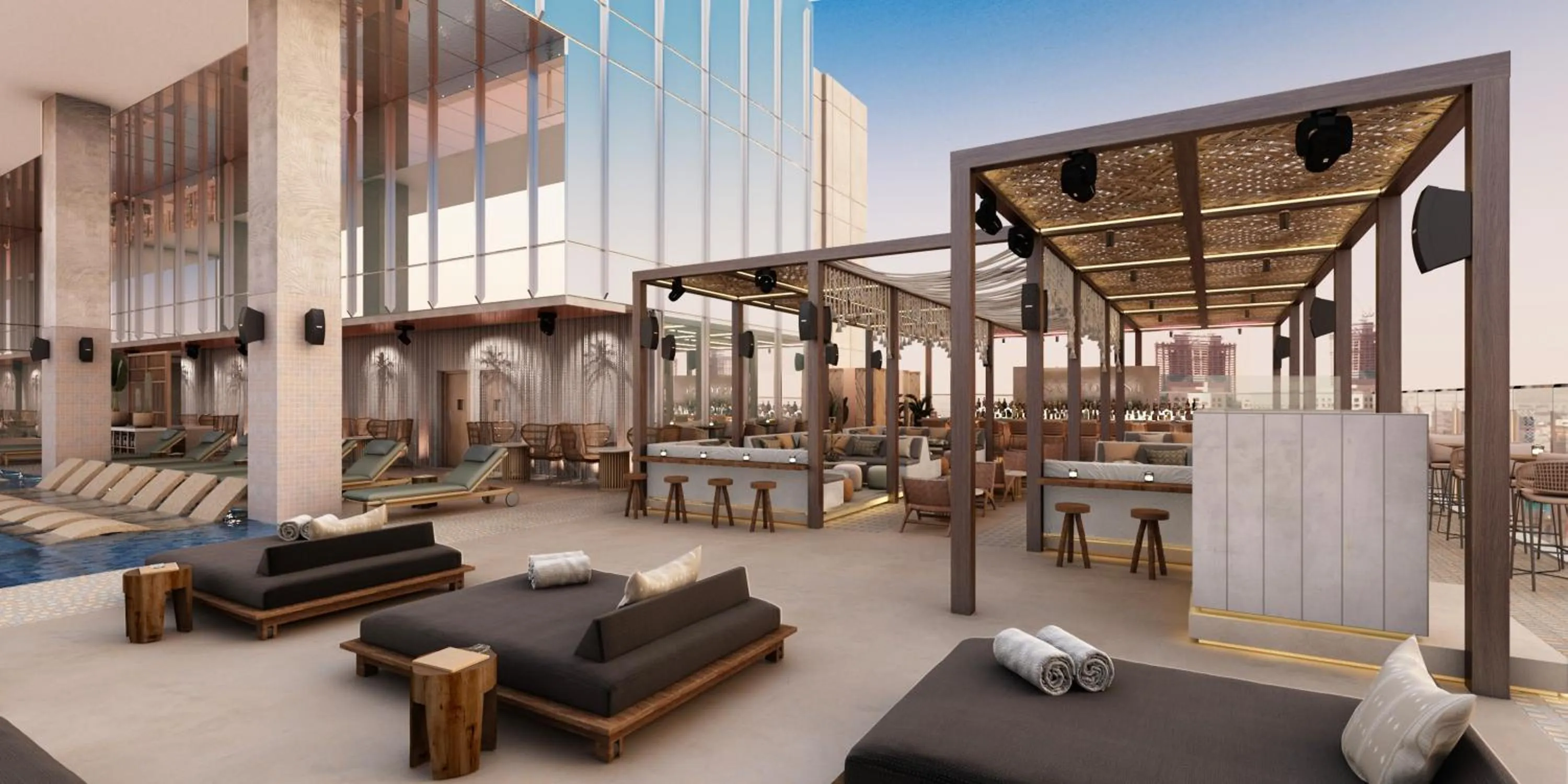 Balcony/Terrace in Taj Jumeirah Lakes Towers