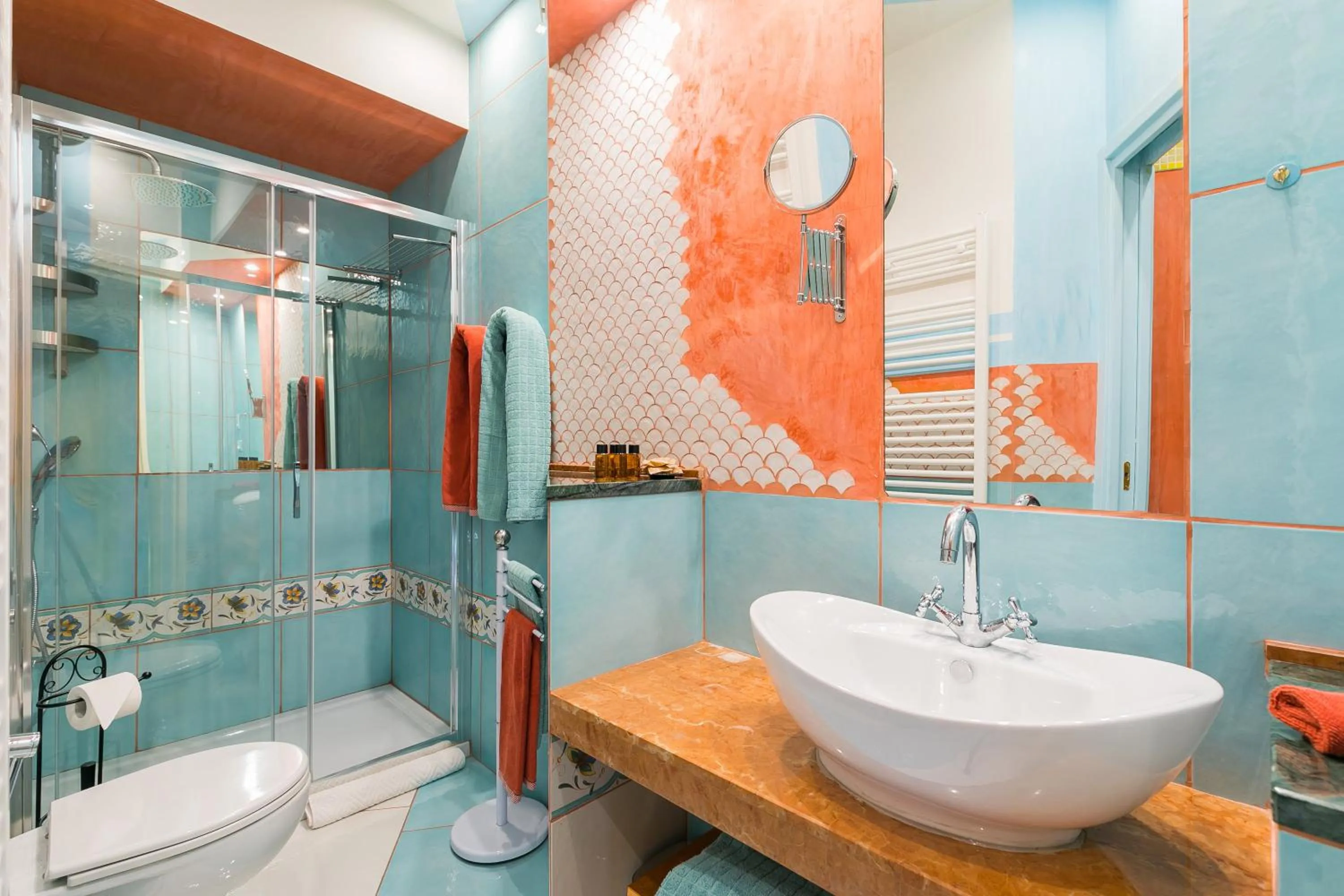 Shower in Appartamenti MarcoAurelio49