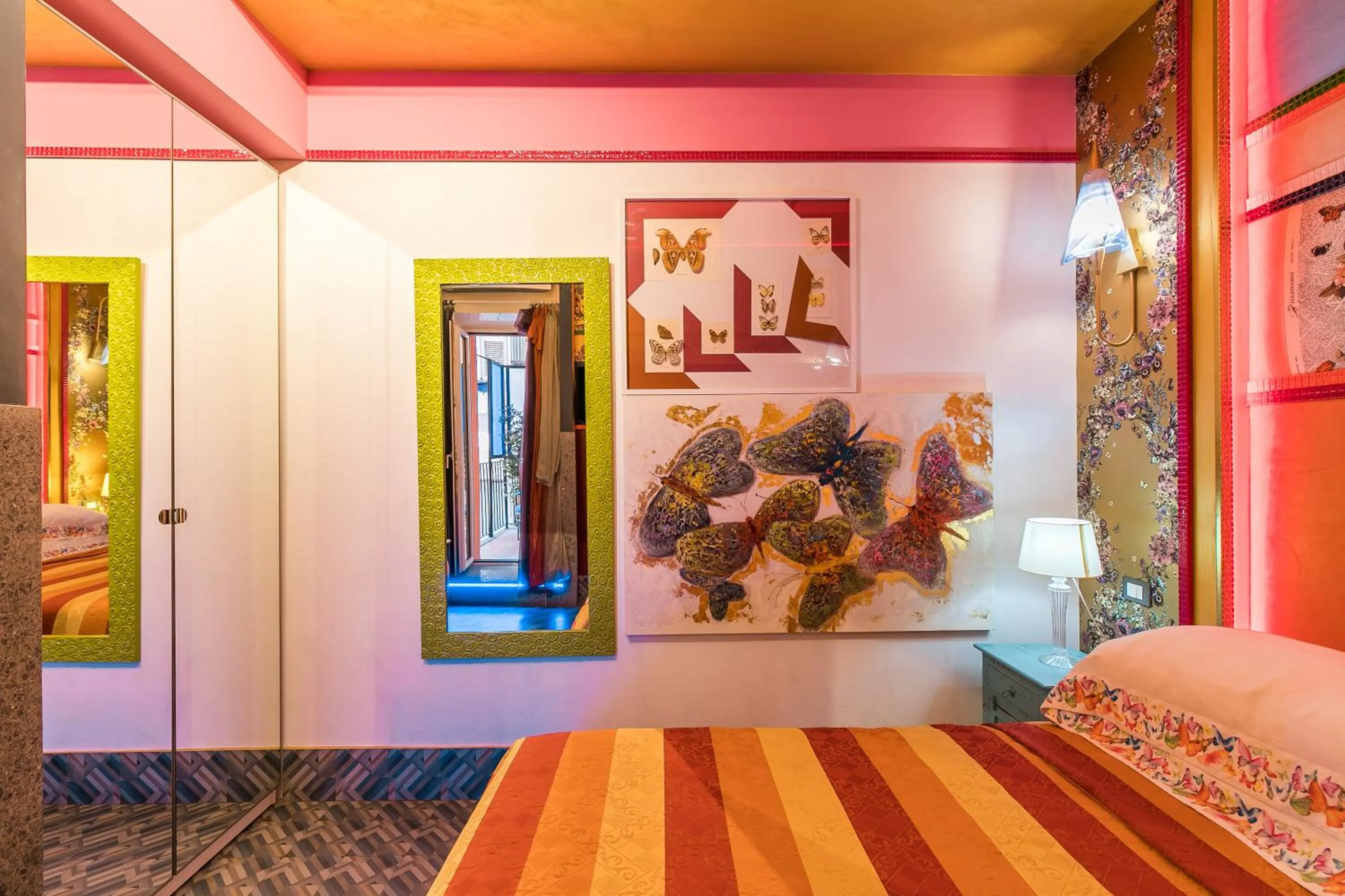 Bedroom, Bed in Appartamenti MarcoAurelio49