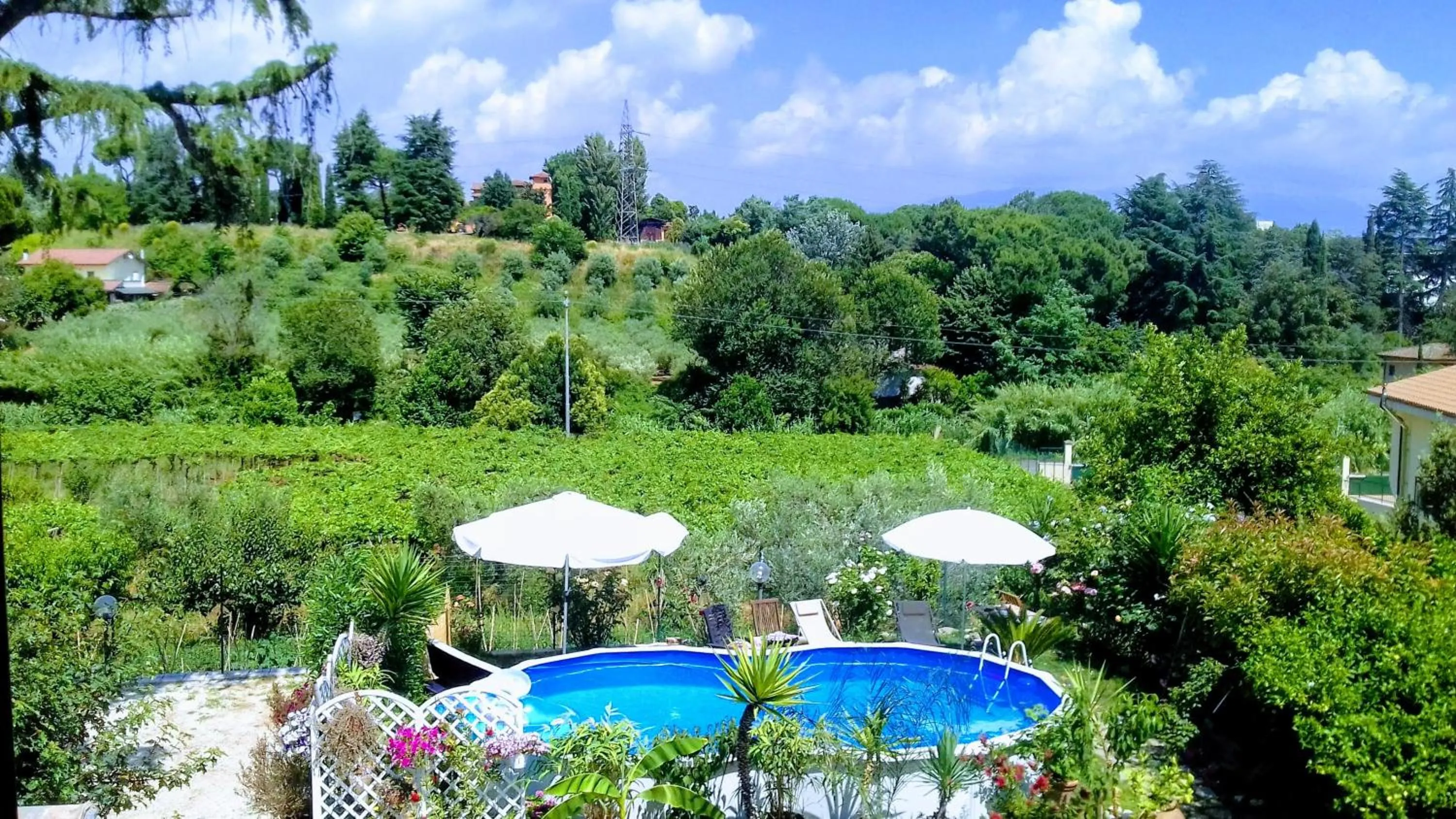 Natural landscape in Antico Casale Fabrizi