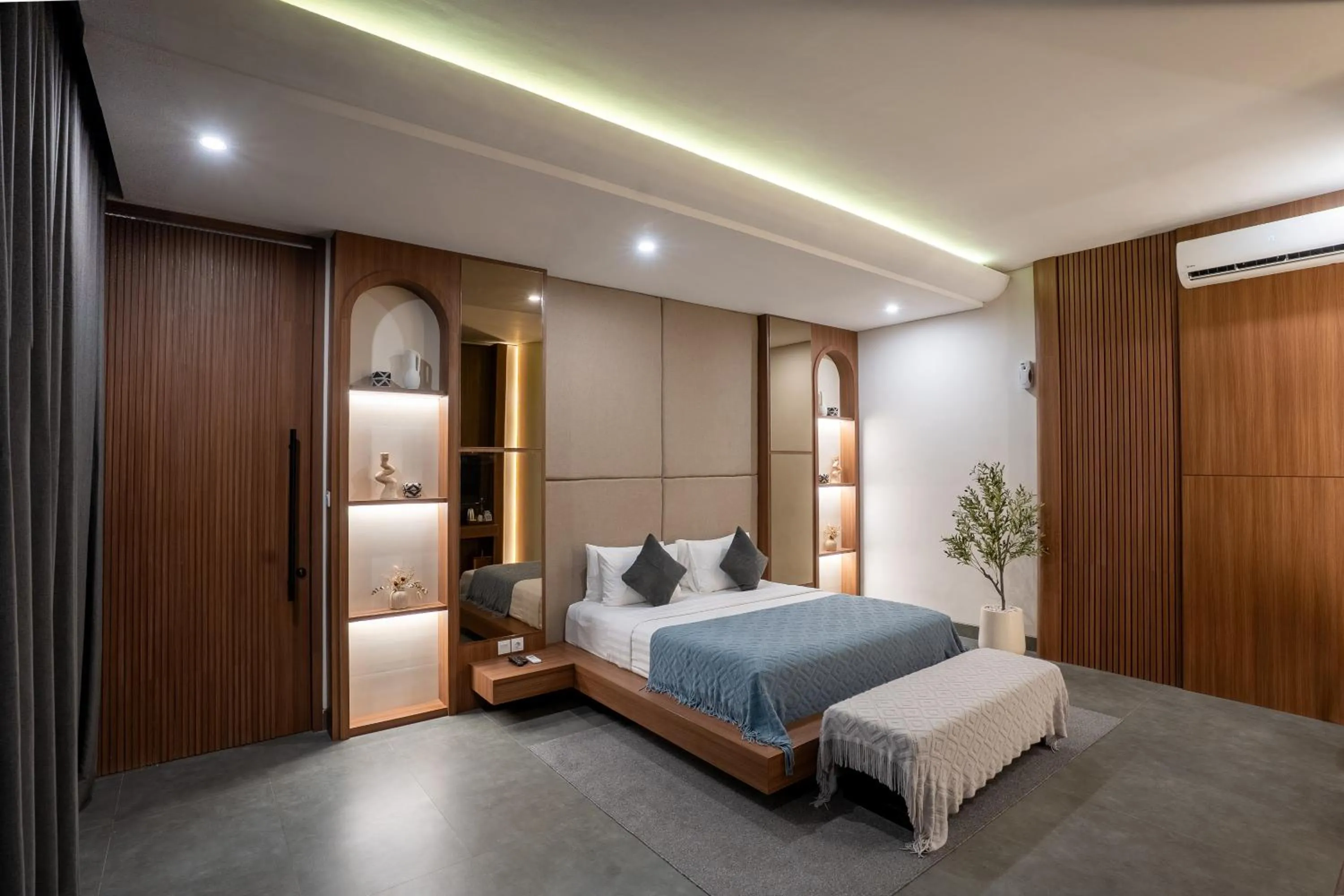 Bed in Ratan Uluwatu Hotel and Villas