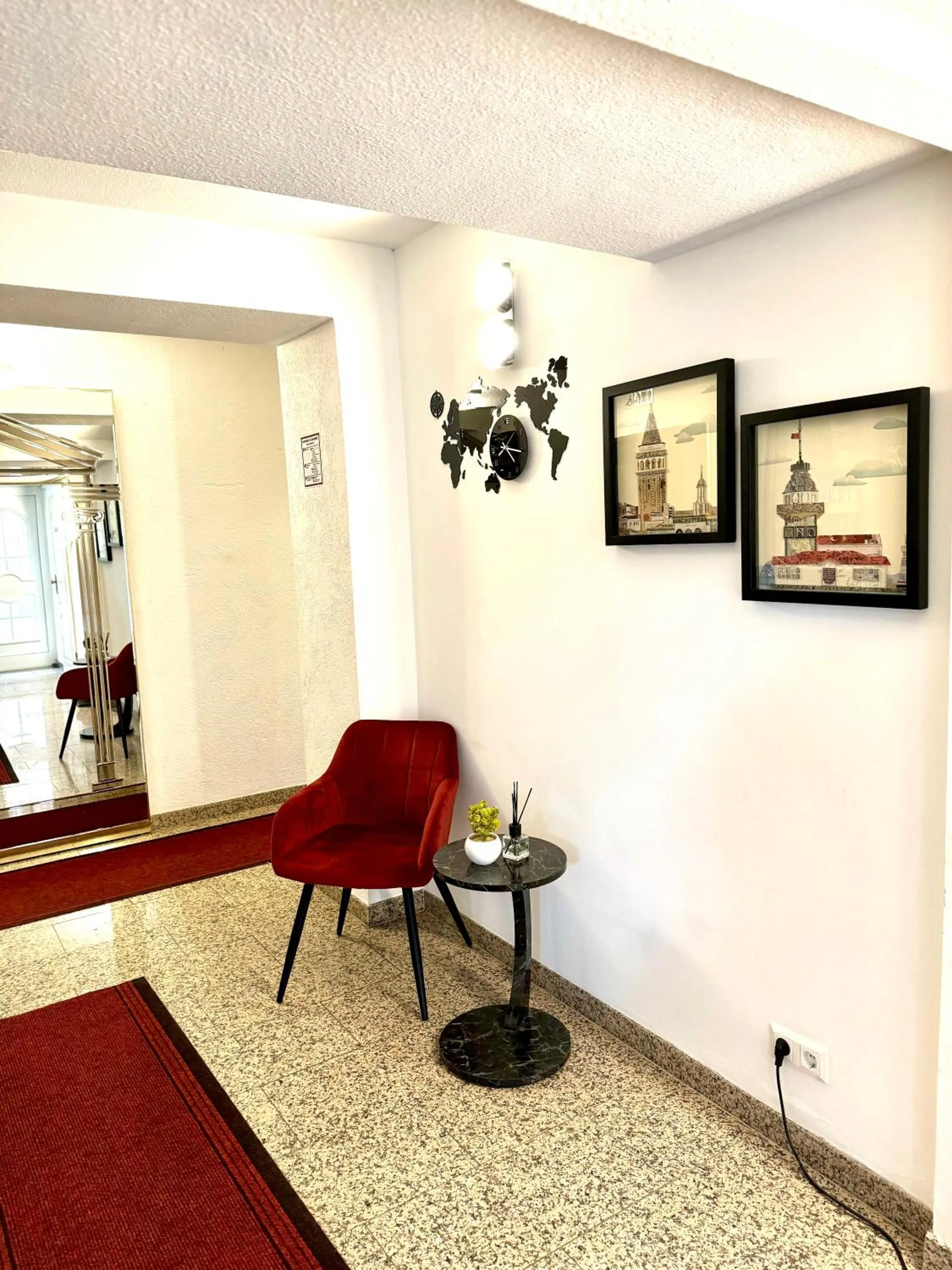 Lobby or reception in DUA Hotel