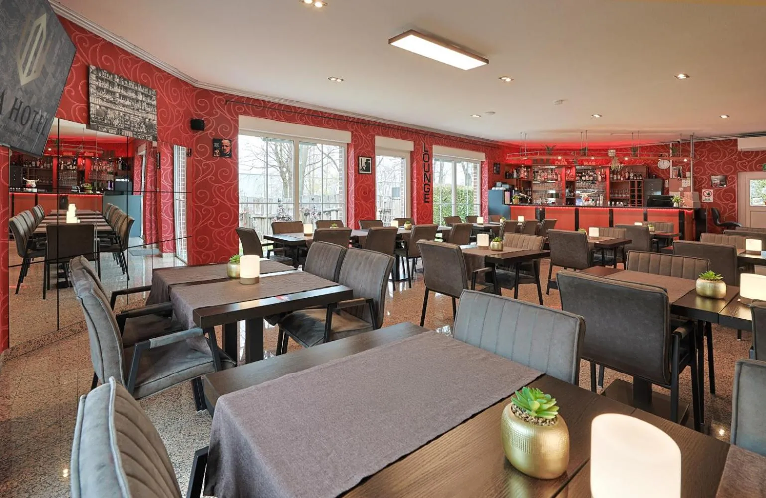 Lounge or bar in DUA Hotel