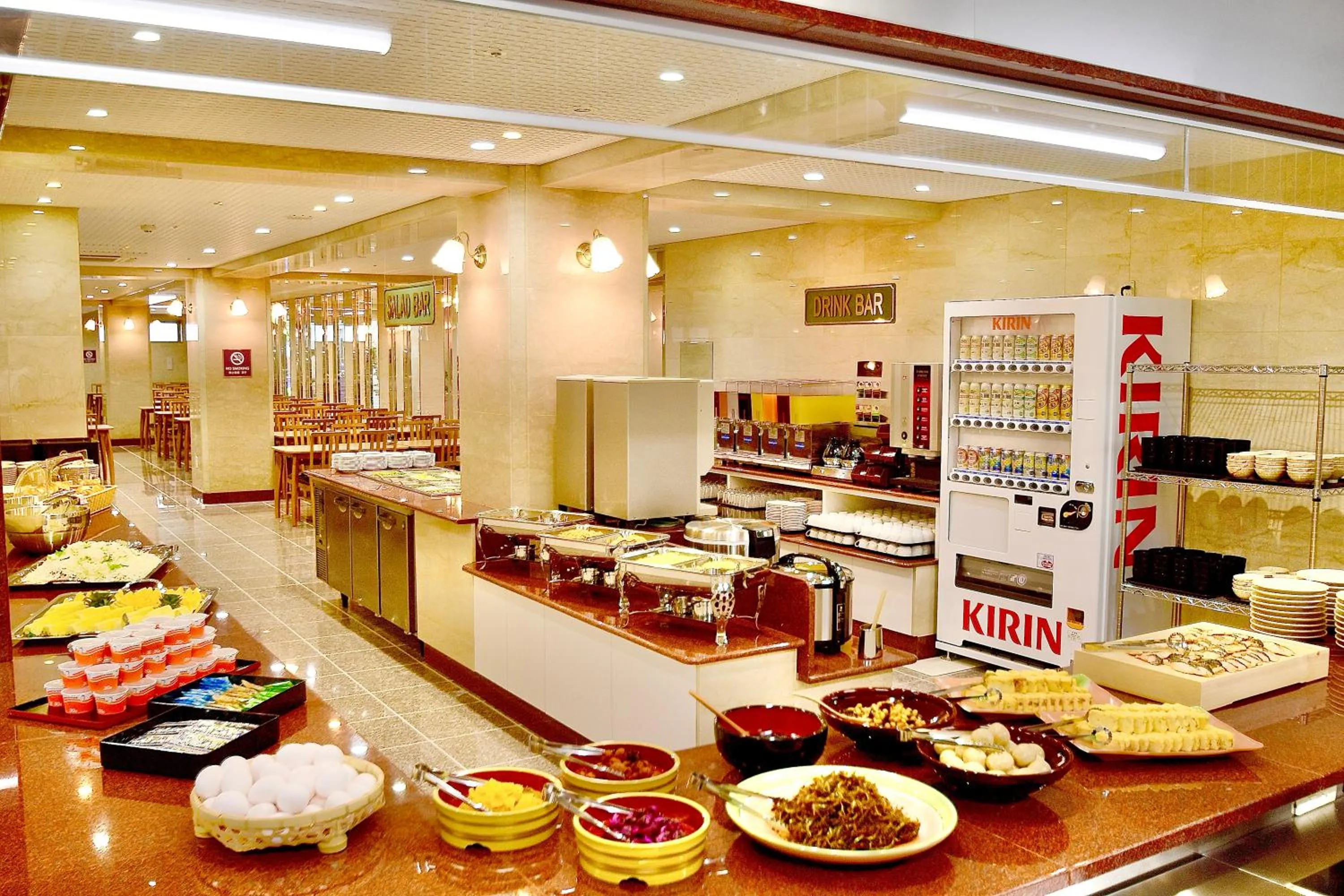 Buffet breakfast in Kyoto Universal Hotel Karasuma