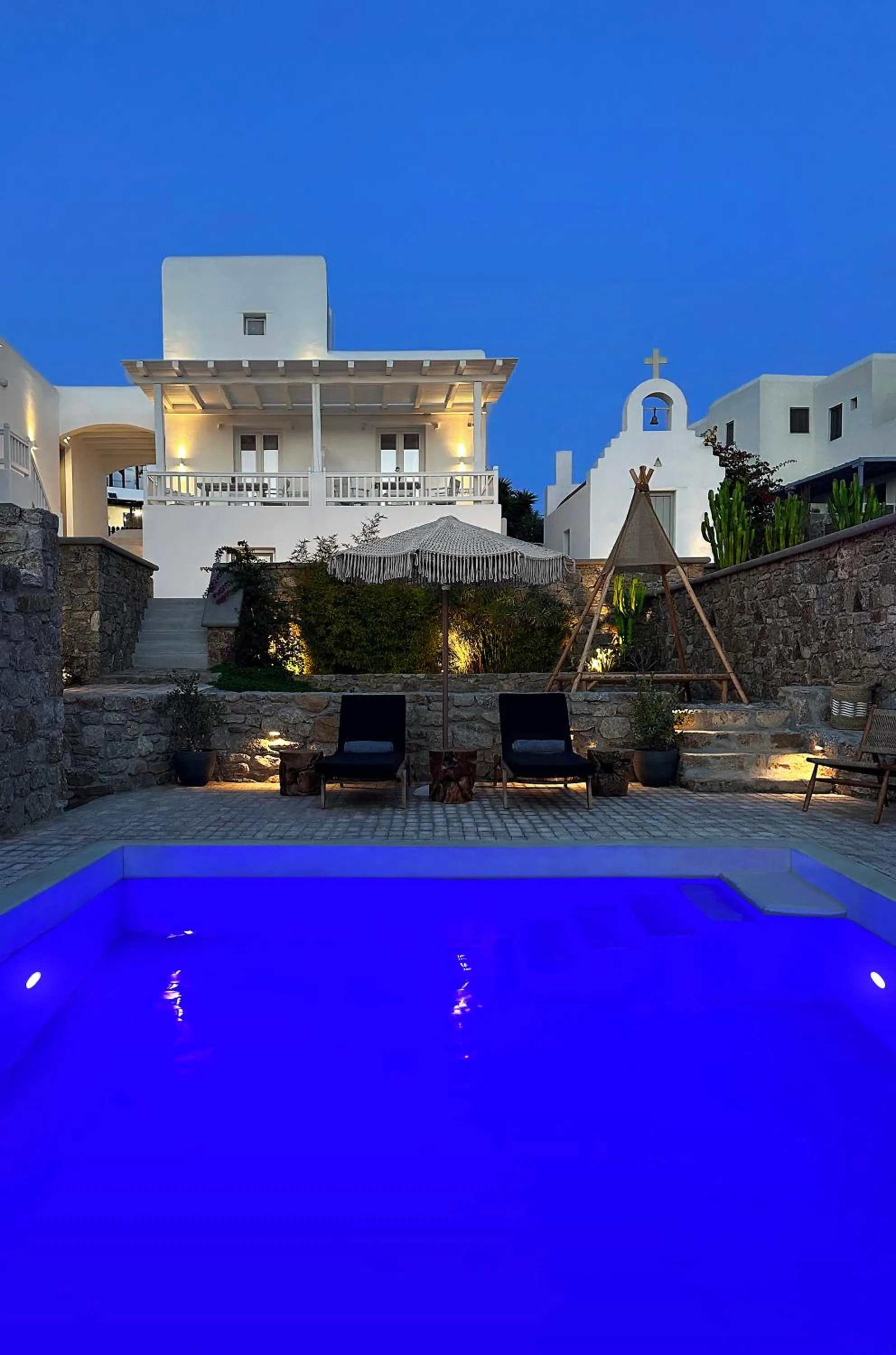Property building in Sofos Suites Mykonos