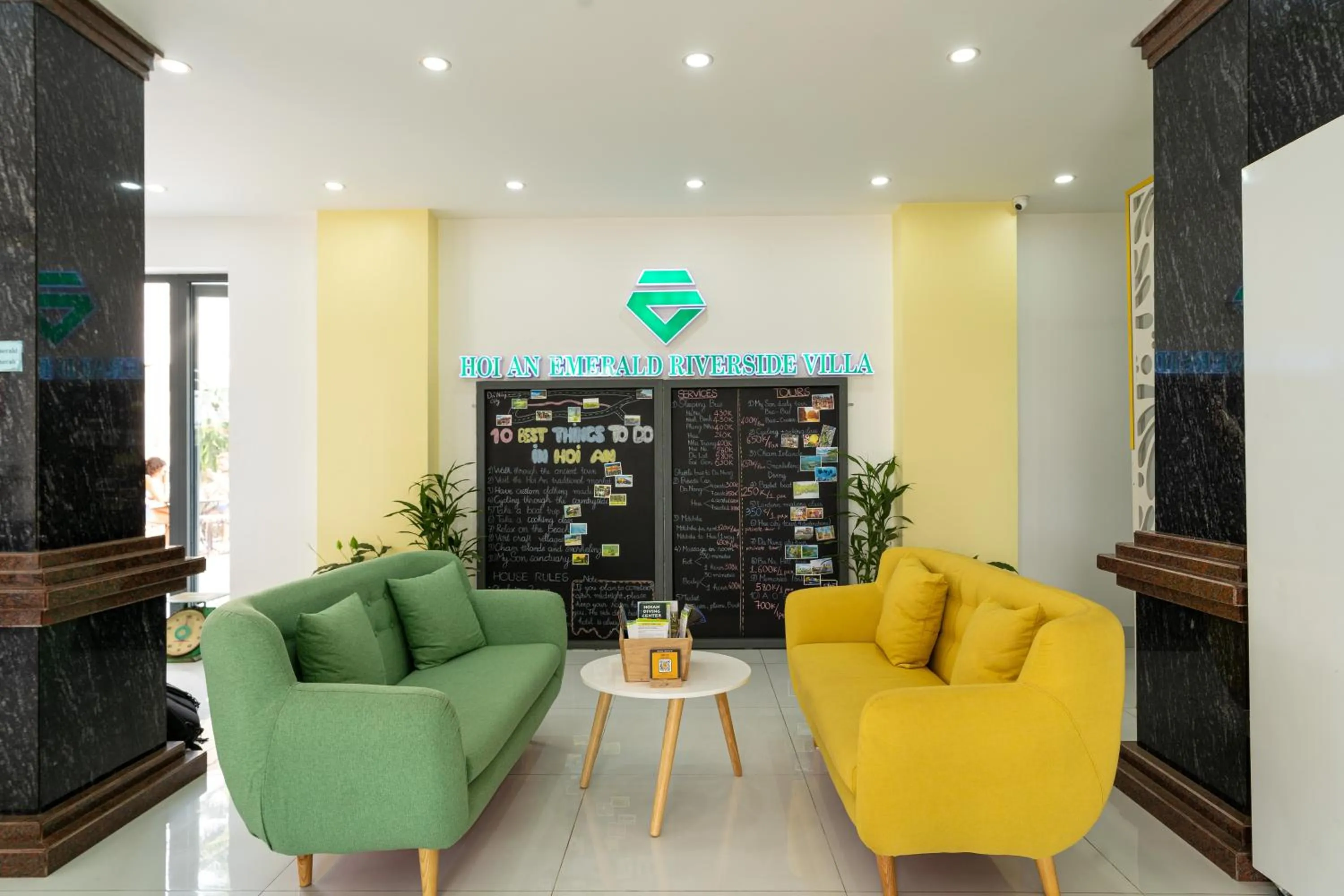 Living room in Haemer Villa Green Hearth Stay