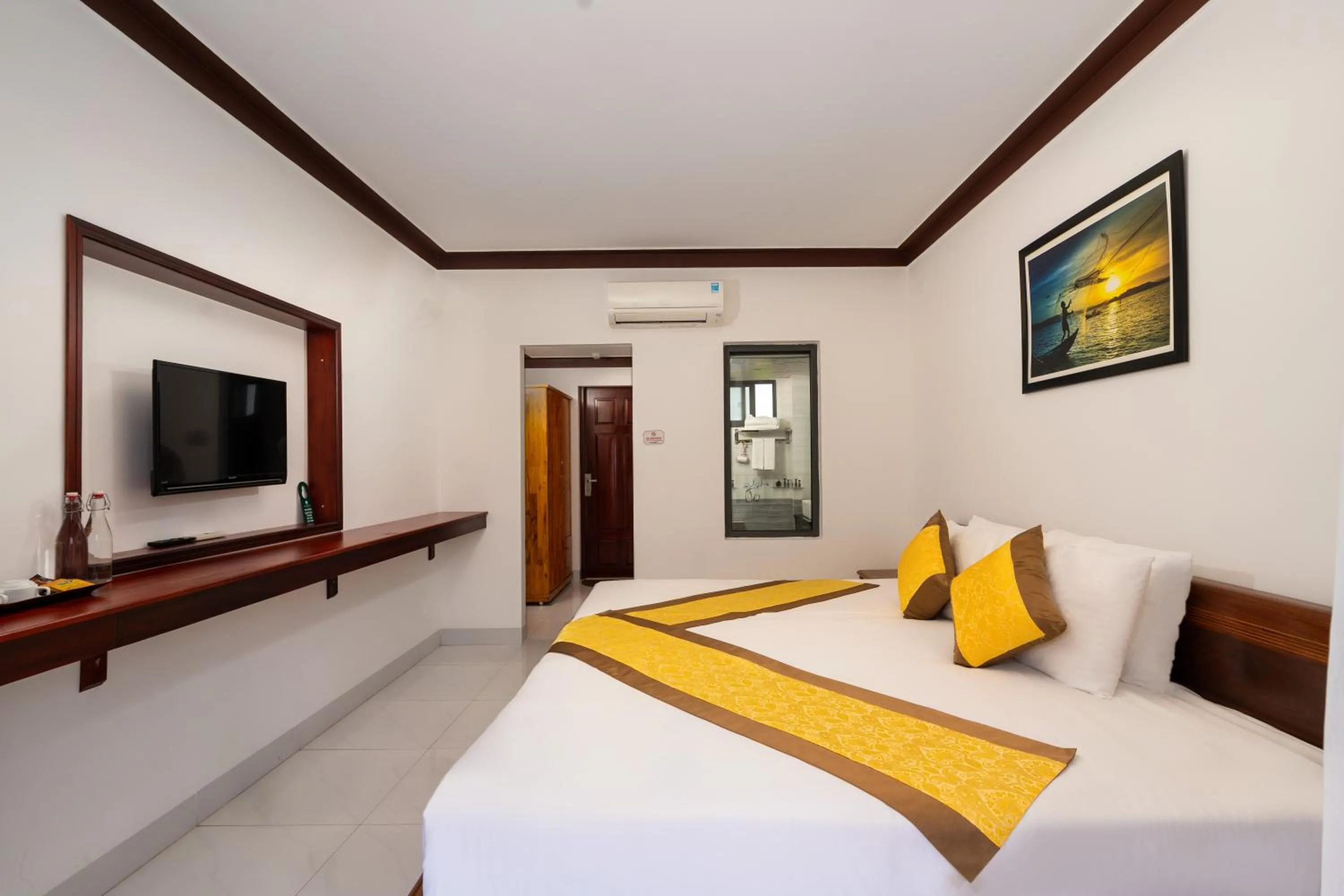 Bed in Haemer Villa Green Hearth Stay